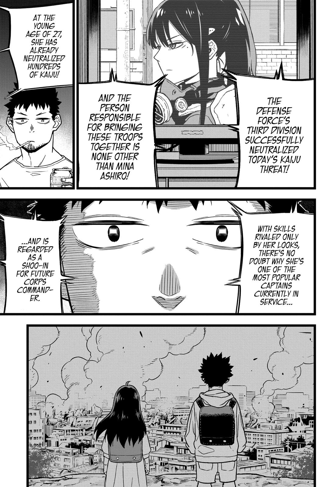 Kaiju No. 8 Manga Chapter 1