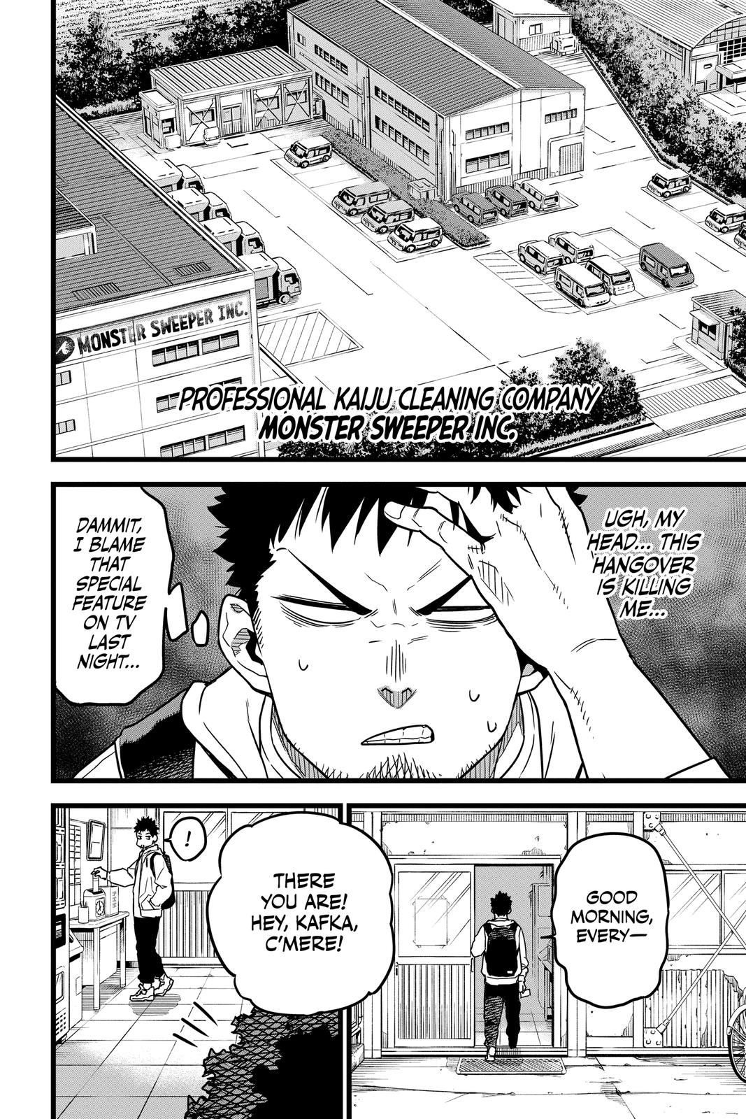 Kaiju No. 8 Manga Chapter 1