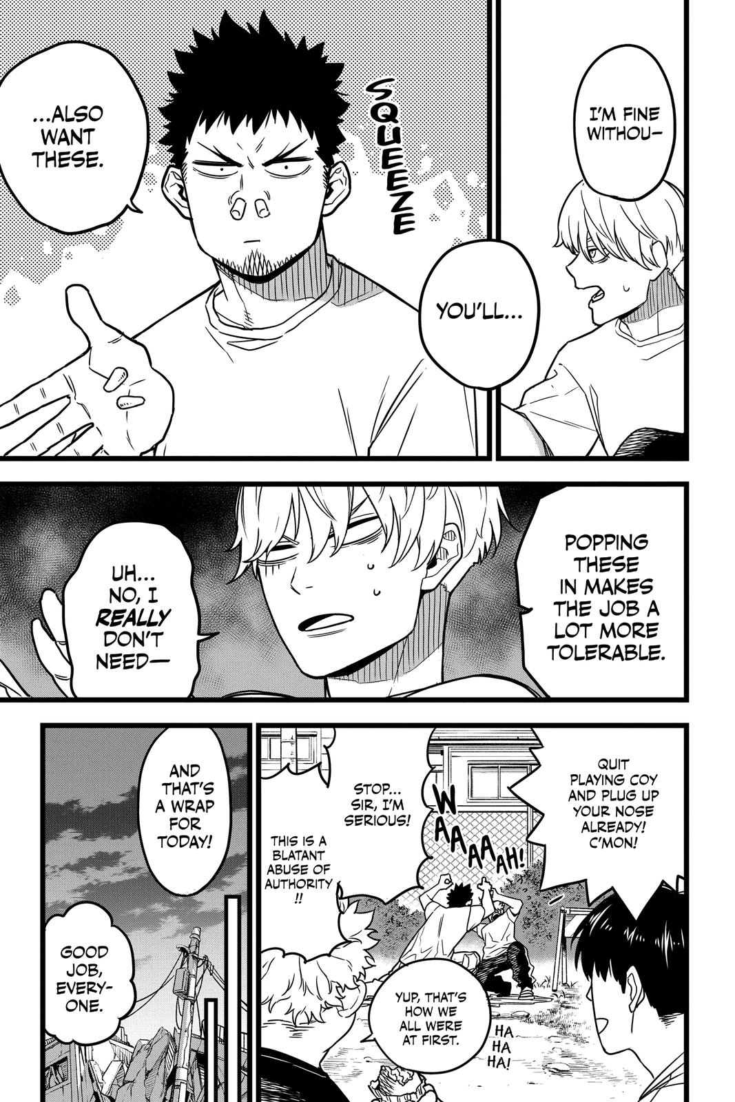 Kaiju No. 8 Manga Chapter 1