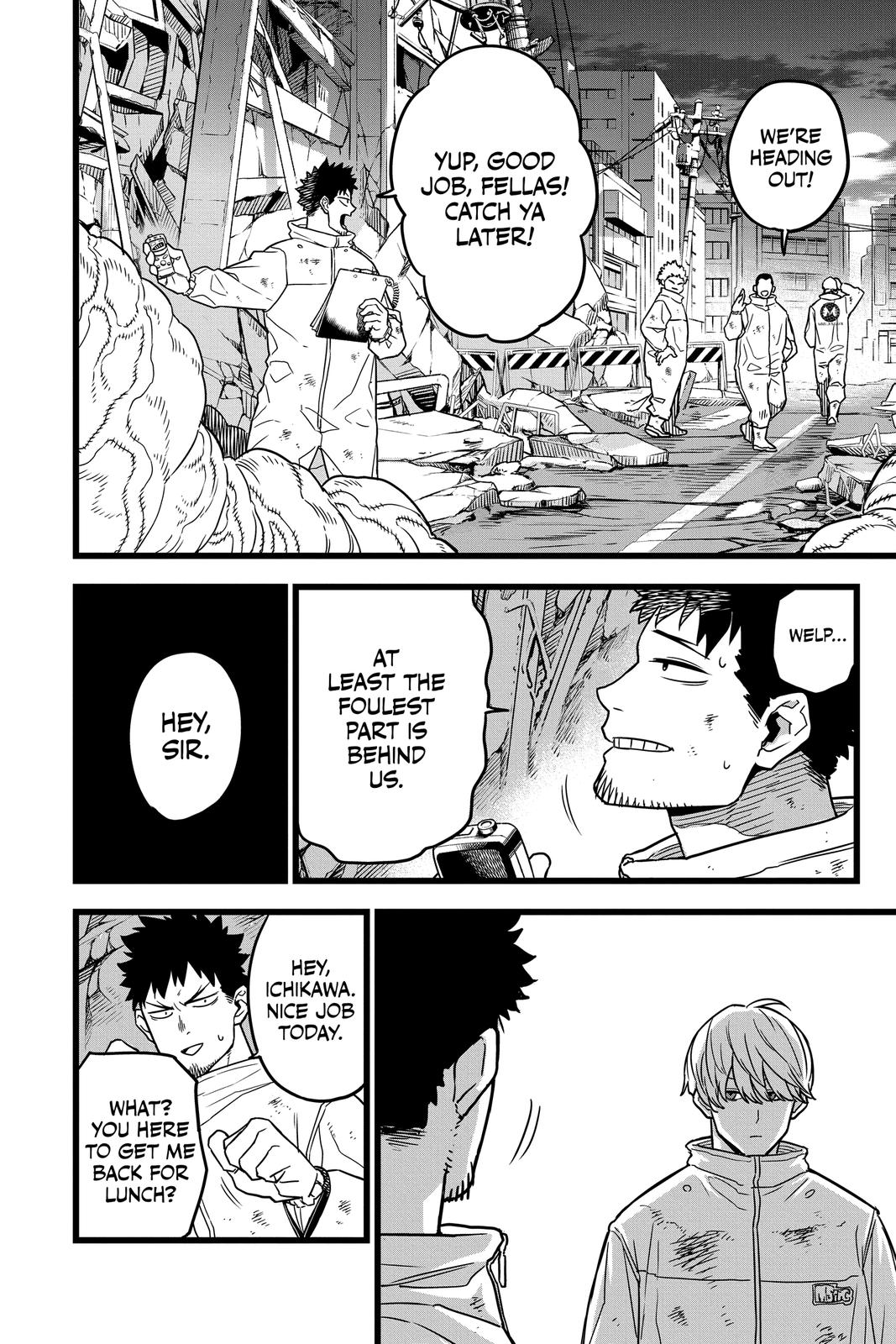 Kaiju No. 8 Manga Chapter 1
