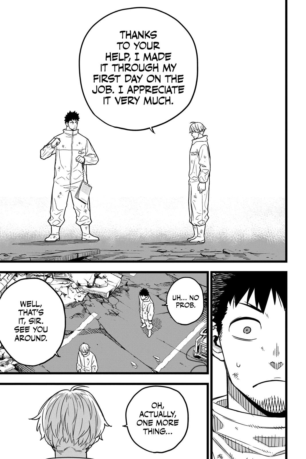 Kaiju No. 8 Manga Chapter 1