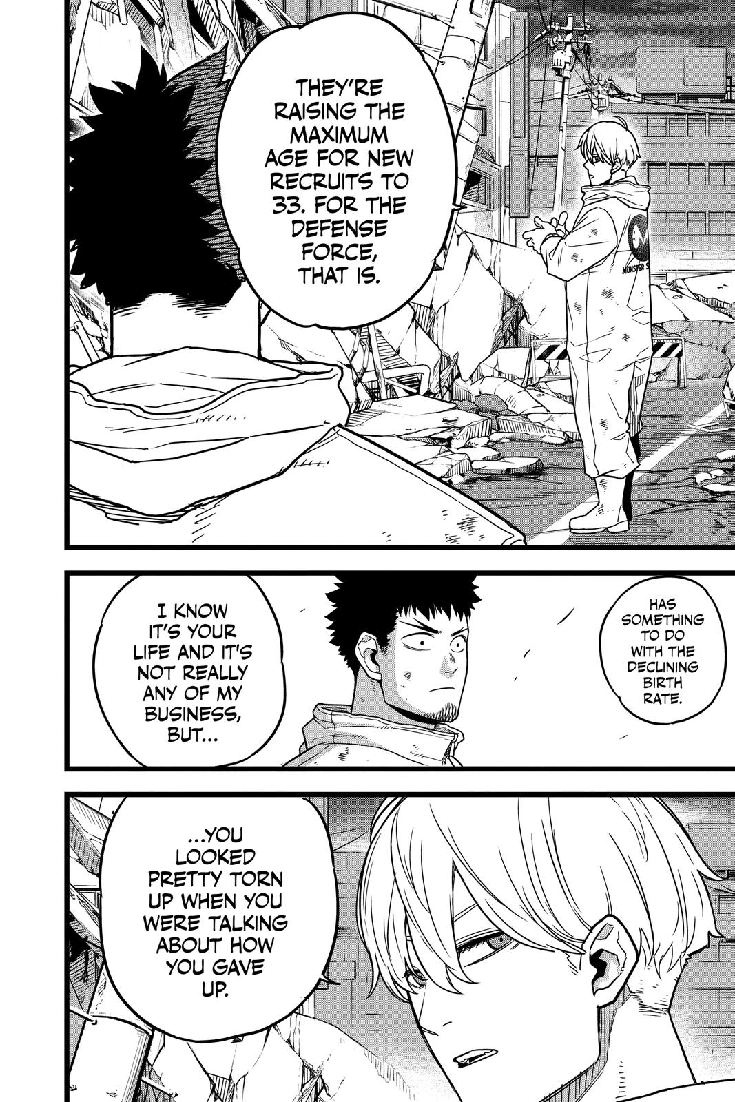 Kaiju No. 8 Manga Chapter 1
