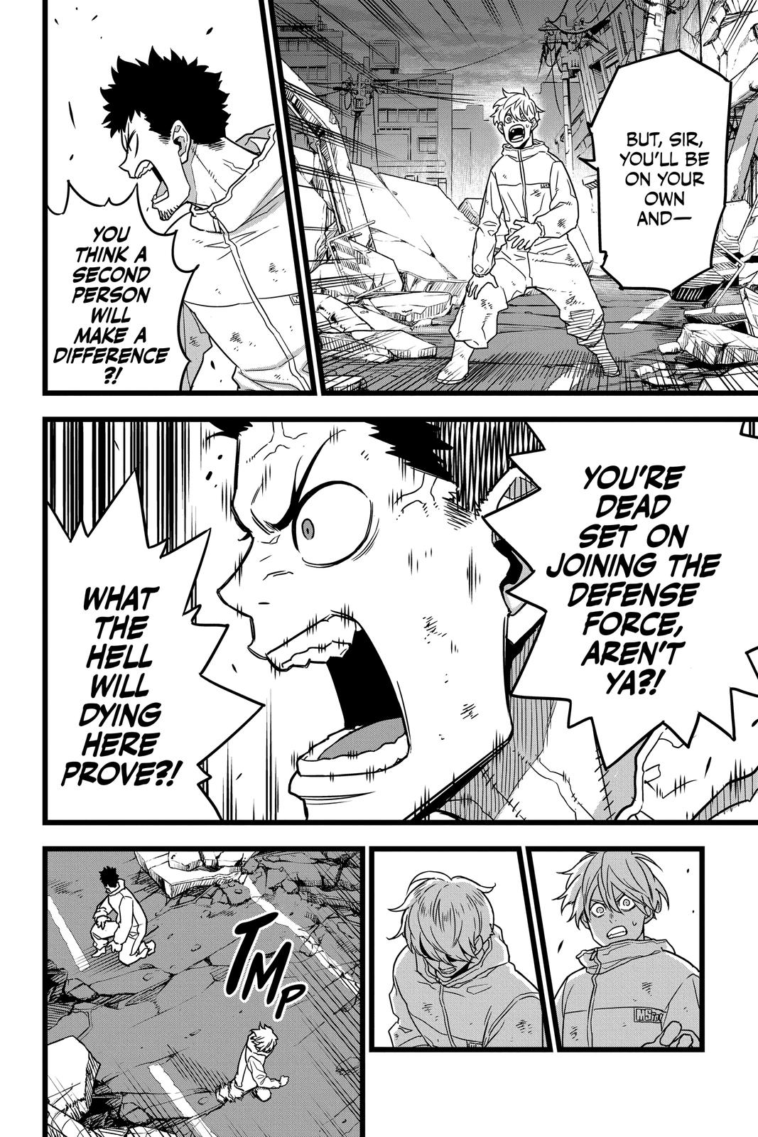 Kaiju No. 8 Manga Chapter 1