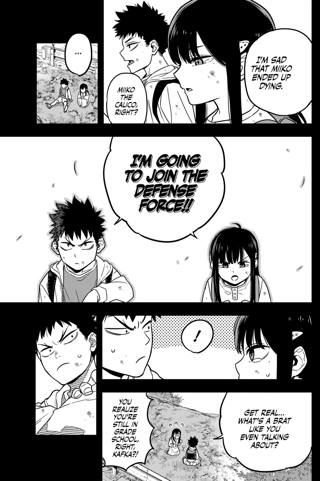 Kaiju No. 8 Manga Chapter 1