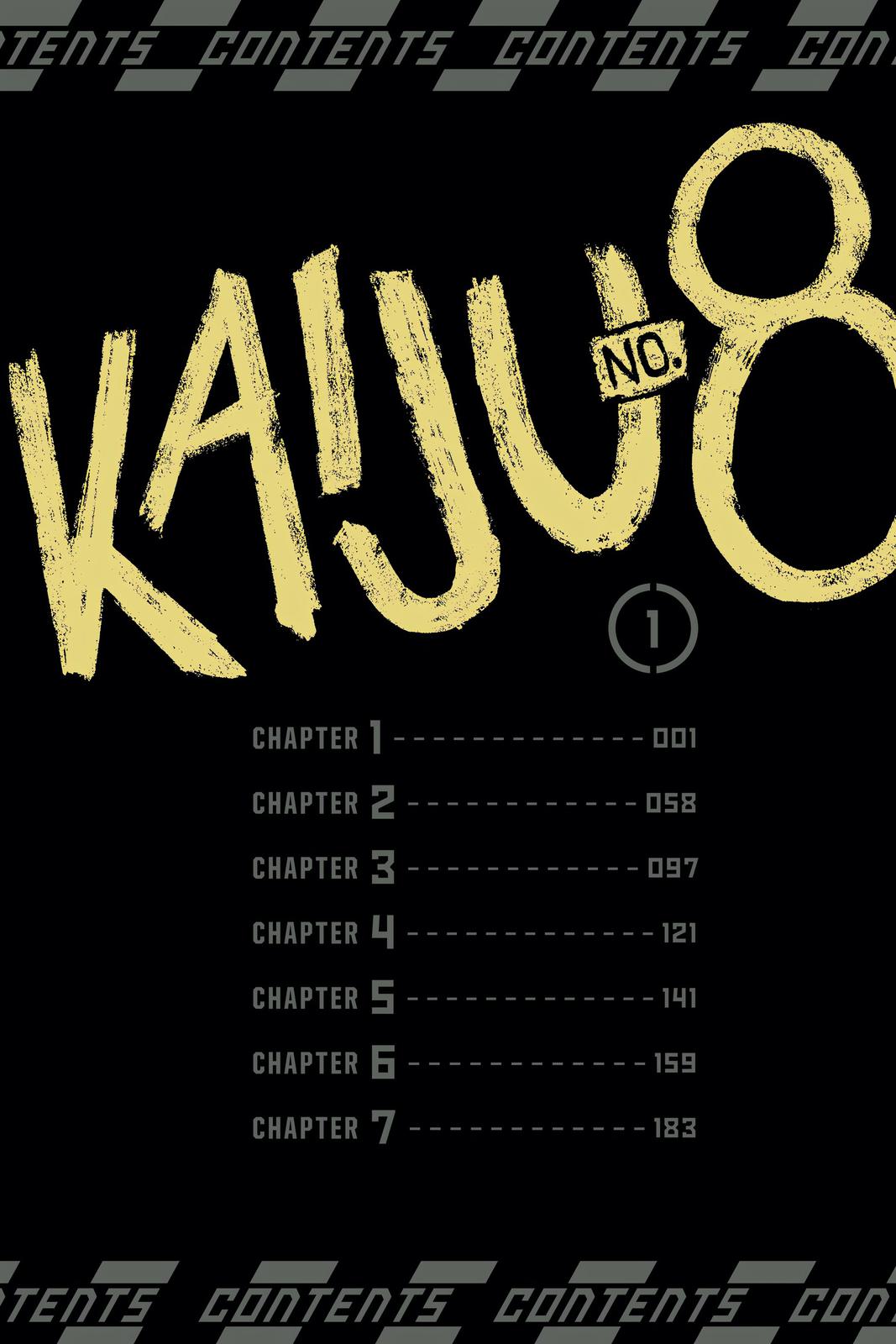 Kaiju No. 8 Manga Chapter 1