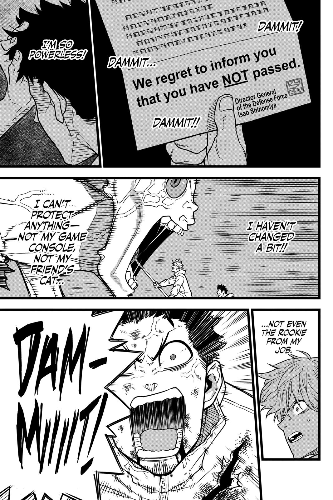 Kaiju No. 8 Manga Chapter 1