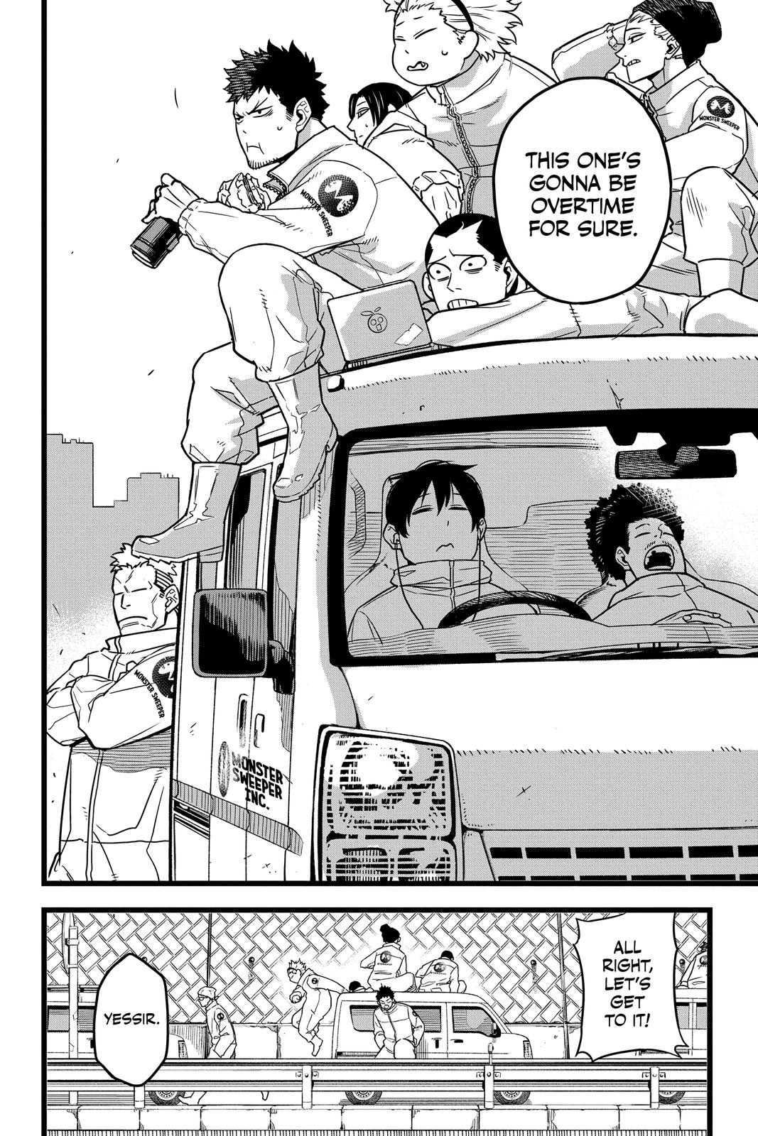 Kaiju No. 8 Manga Chapter 1