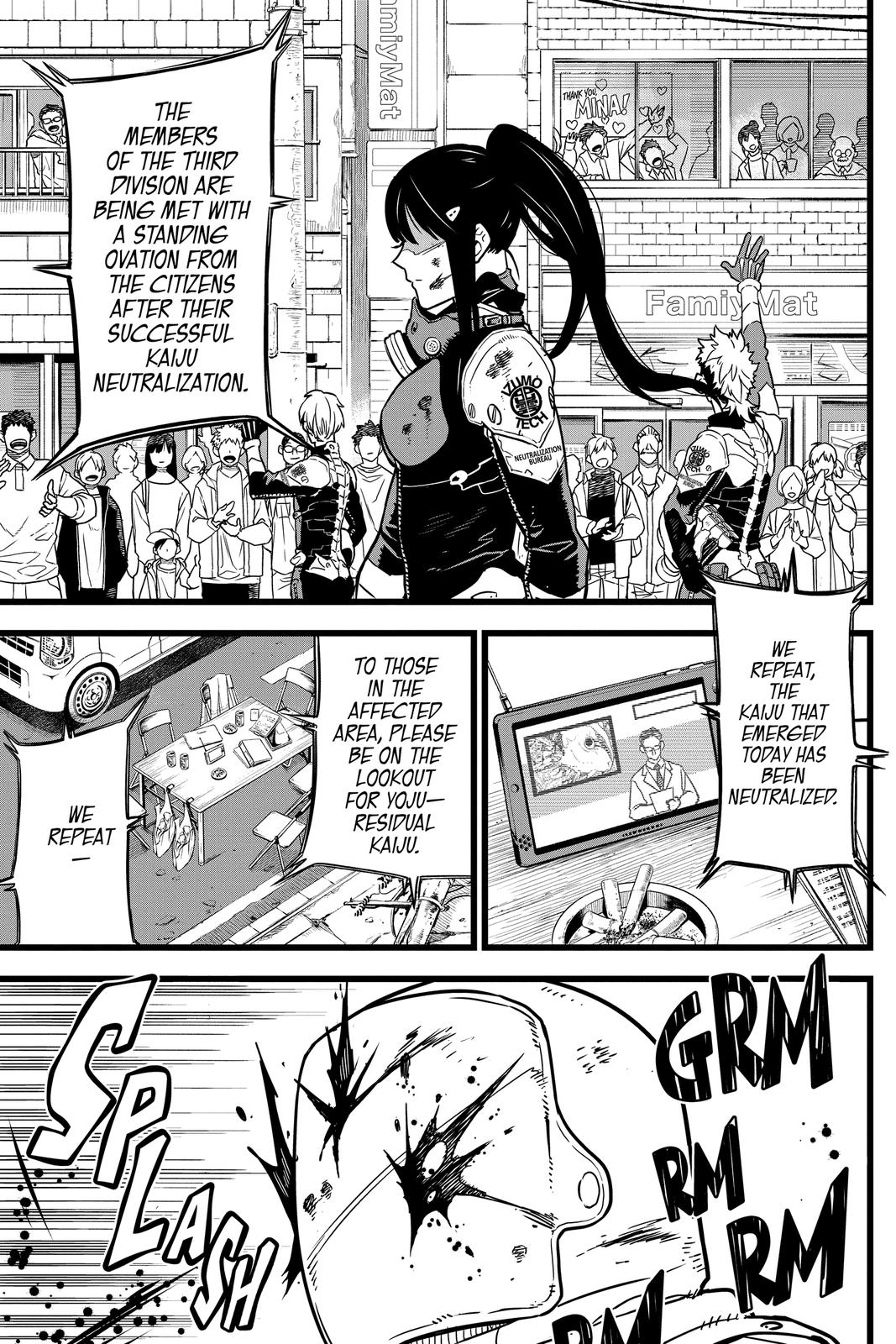 Kaiju No. 8 Manga Chapter 1