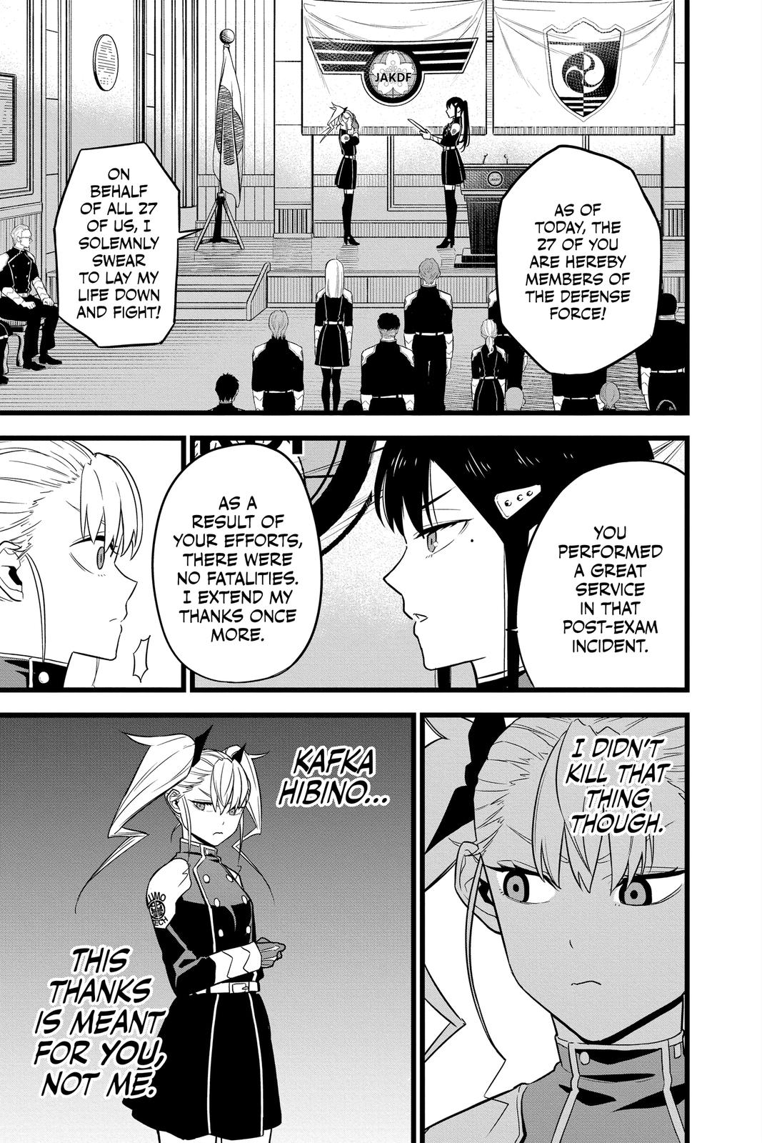 Kaiju No. 8 Manga Chapter 10