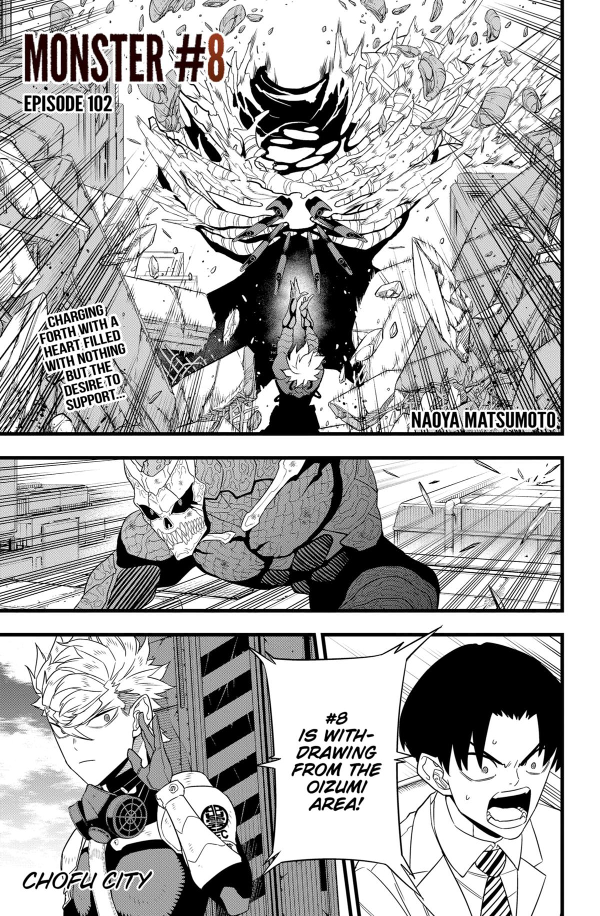 Kaiju No. 8 Manga Chapter 102