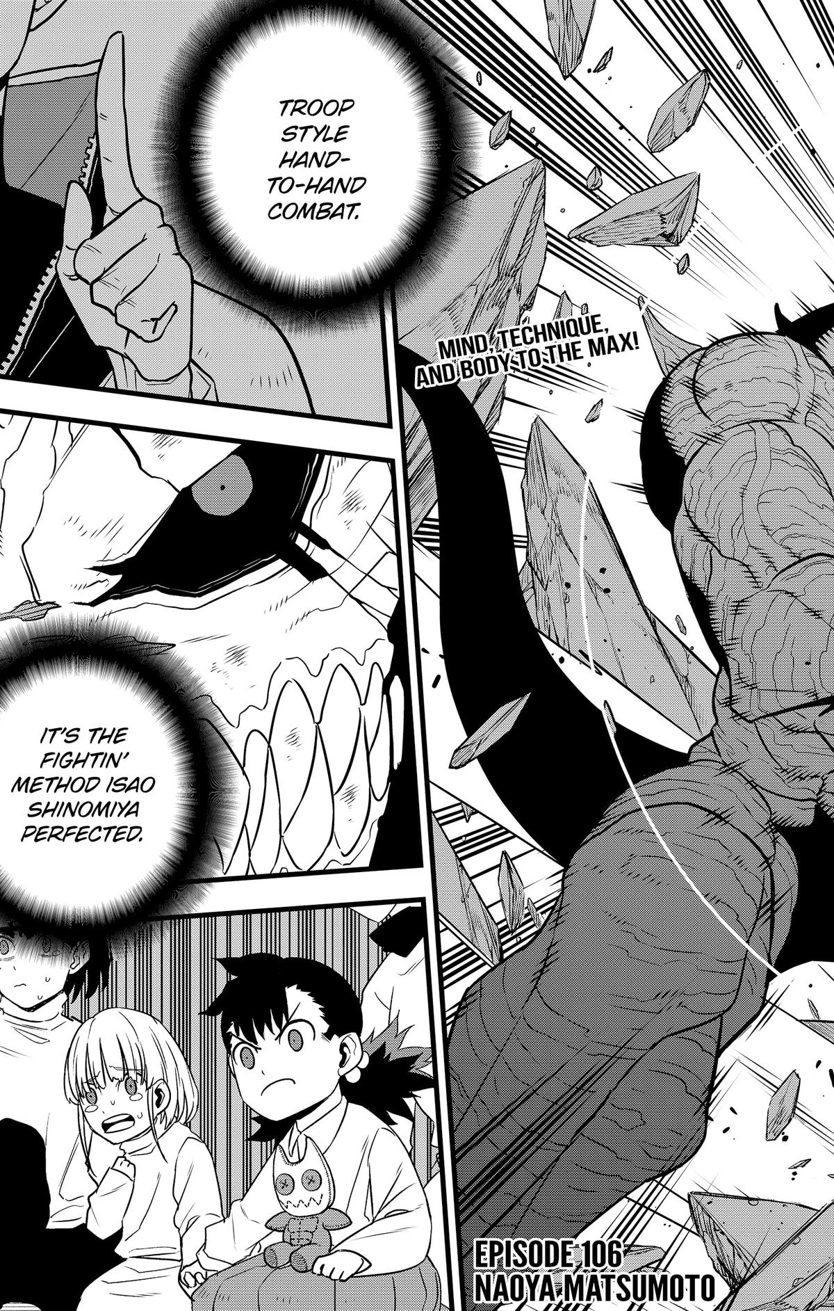 Kaiju No. 8 Manga Chapter 106