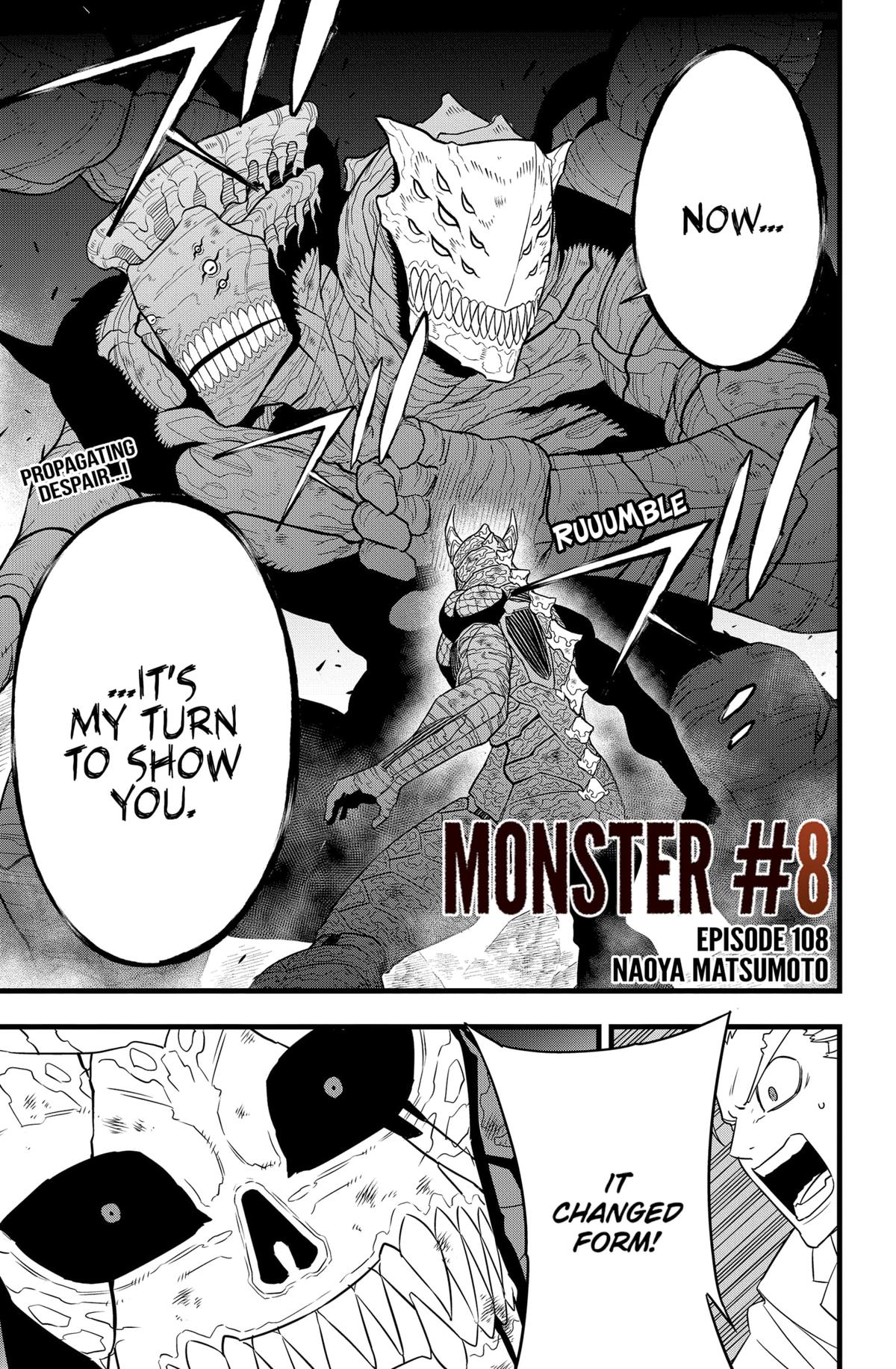 Kaiju No. 8 Manga Chapter 108