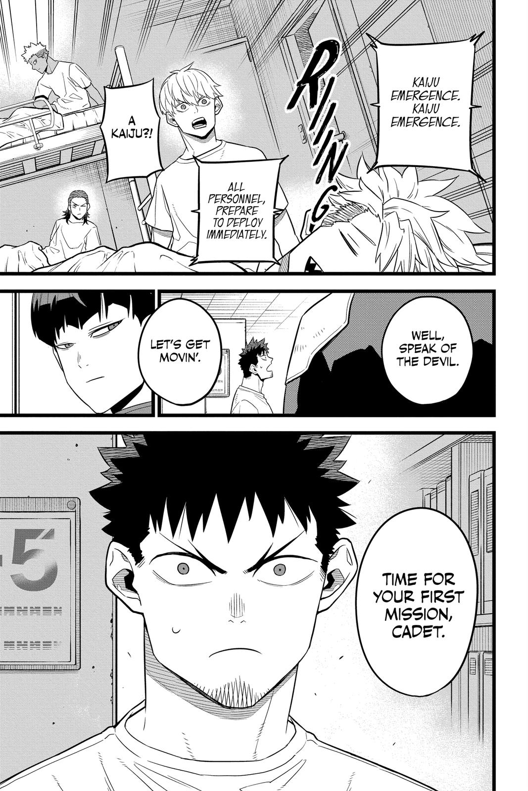 Kaiju No. 8 Manga Chapter 11