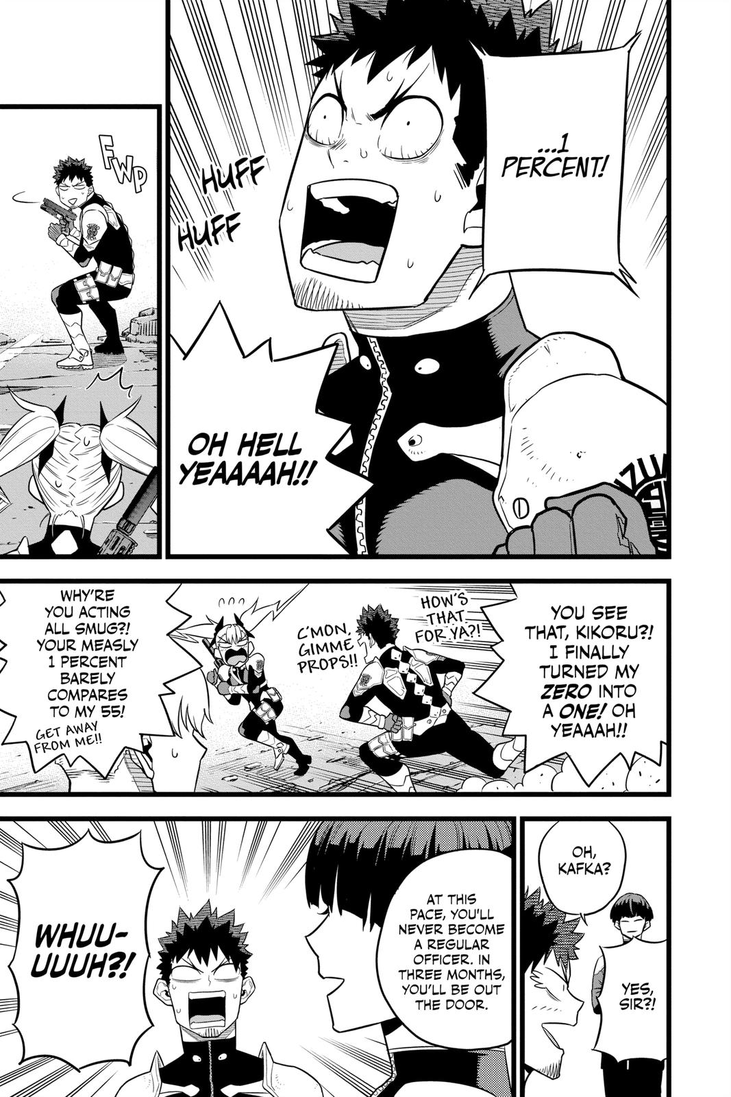 Kaiju No. 8 Manga Chapter 11