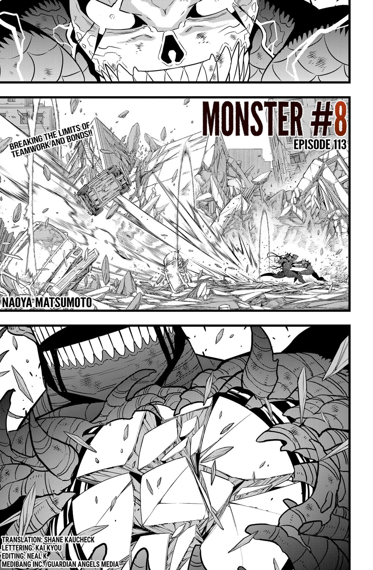 Kaiju No. 8 Manga Chapter 113