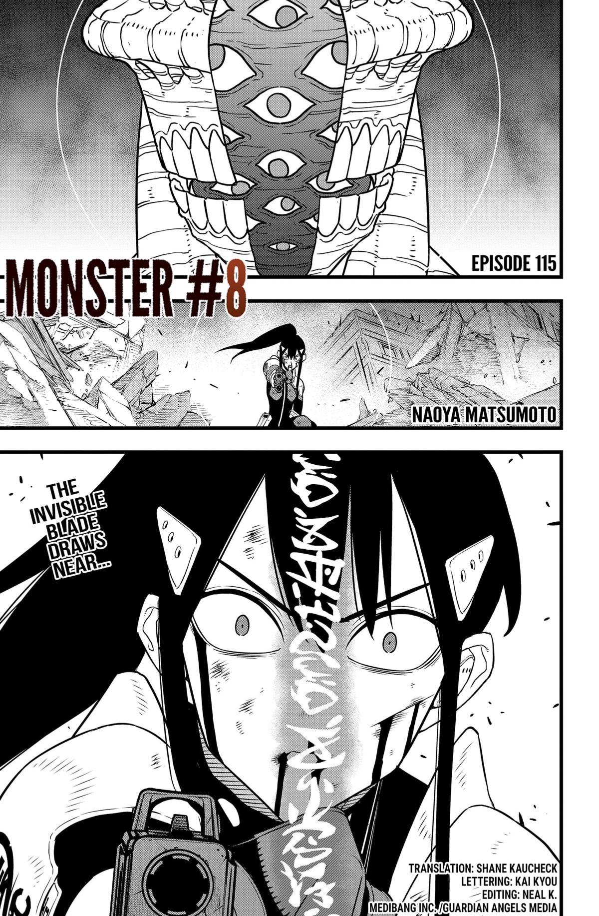 Kaiju No. 8 Manga Chapter 115