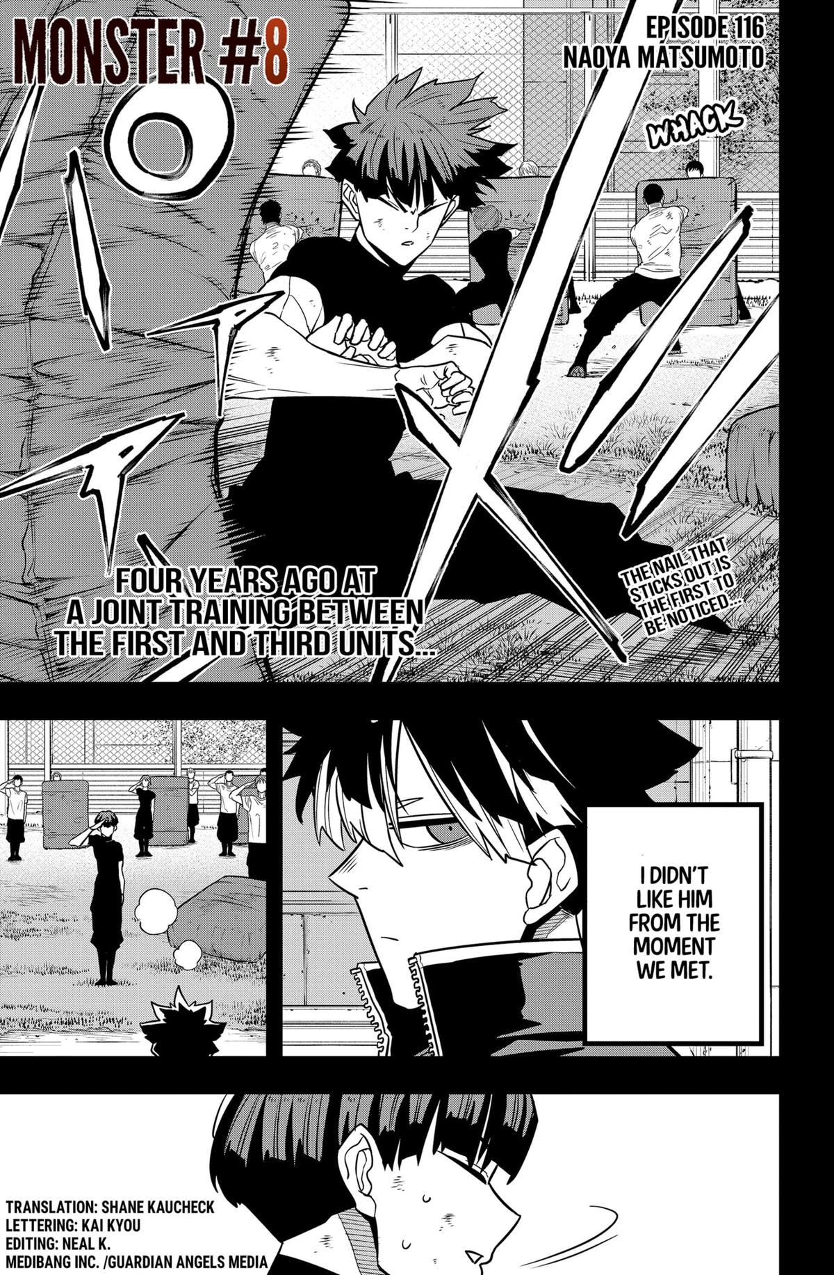Kaiju No. 8 Manga Chapter 116