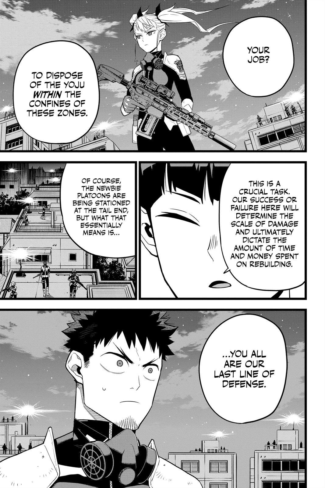 Kaiju No. 8 Manga Chapter 12