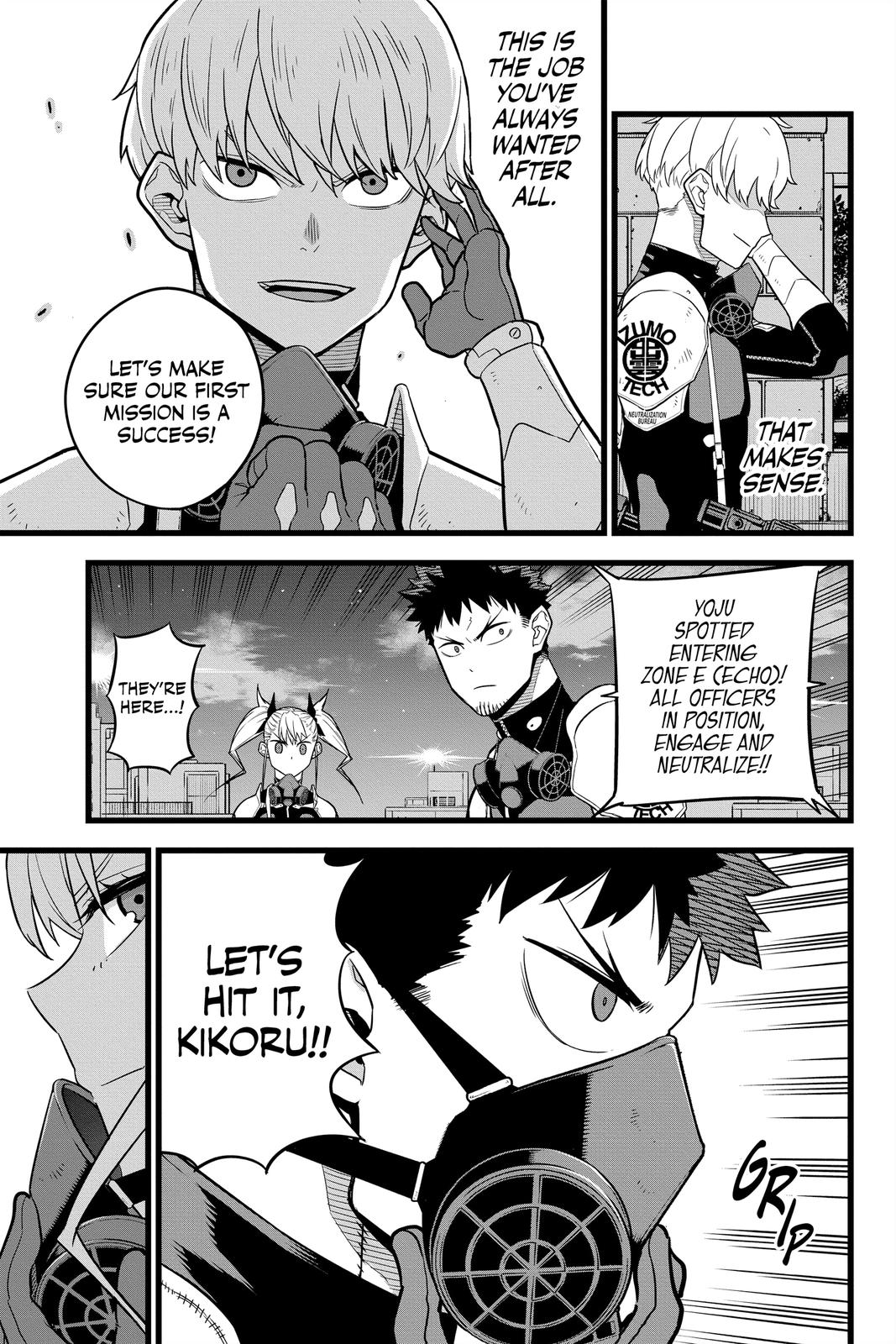 Kaiju No. 8 Manga Chapter 12