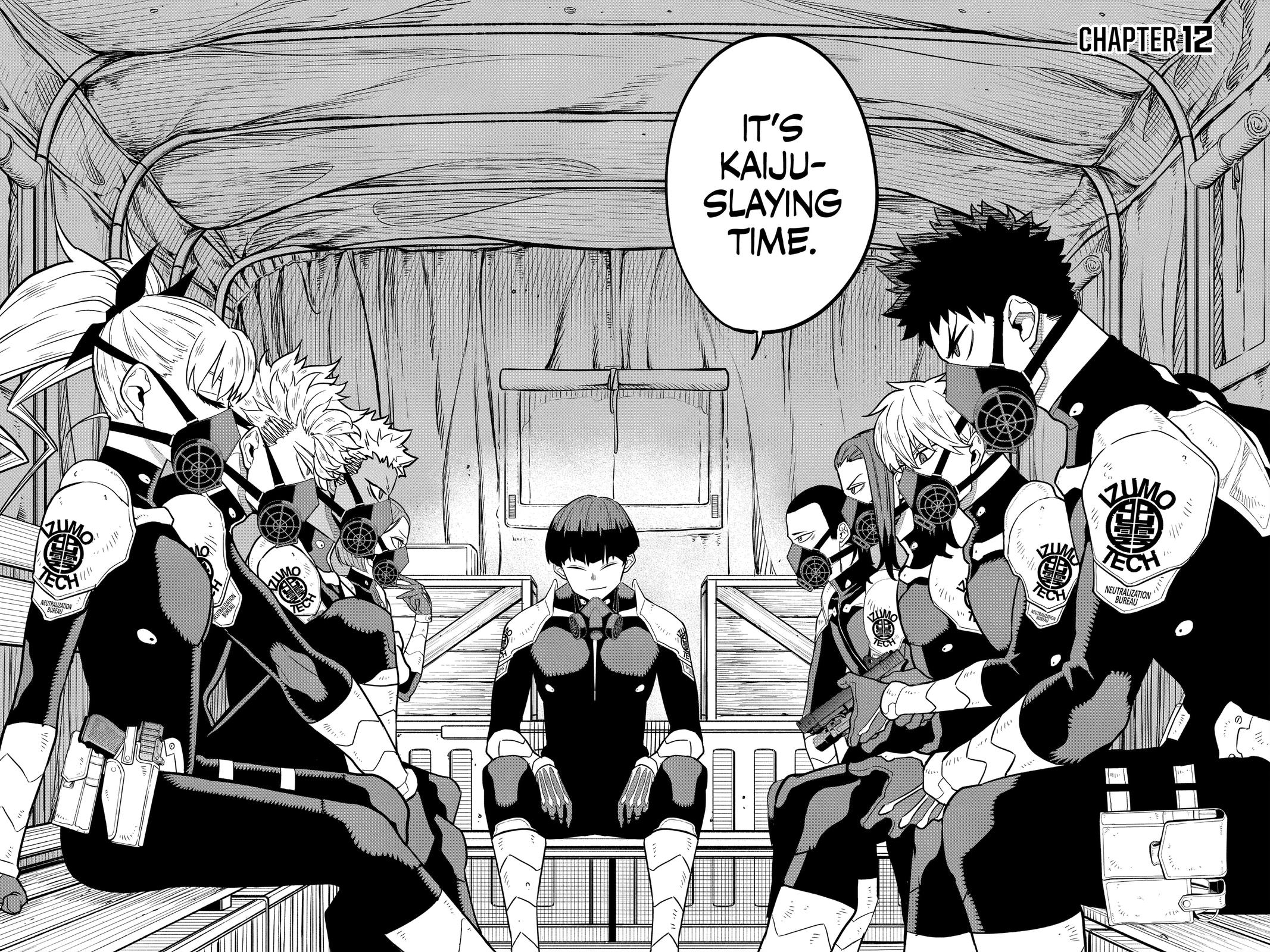 Kaiju No. 8 Manga Chapter 12