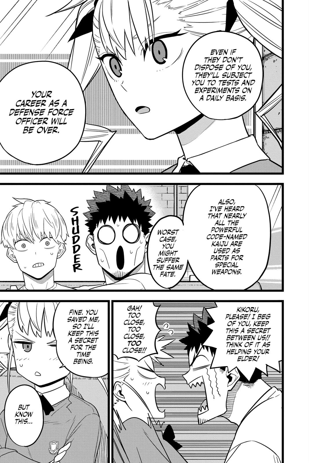 Kaiju No. 8 Manga Chapter 12