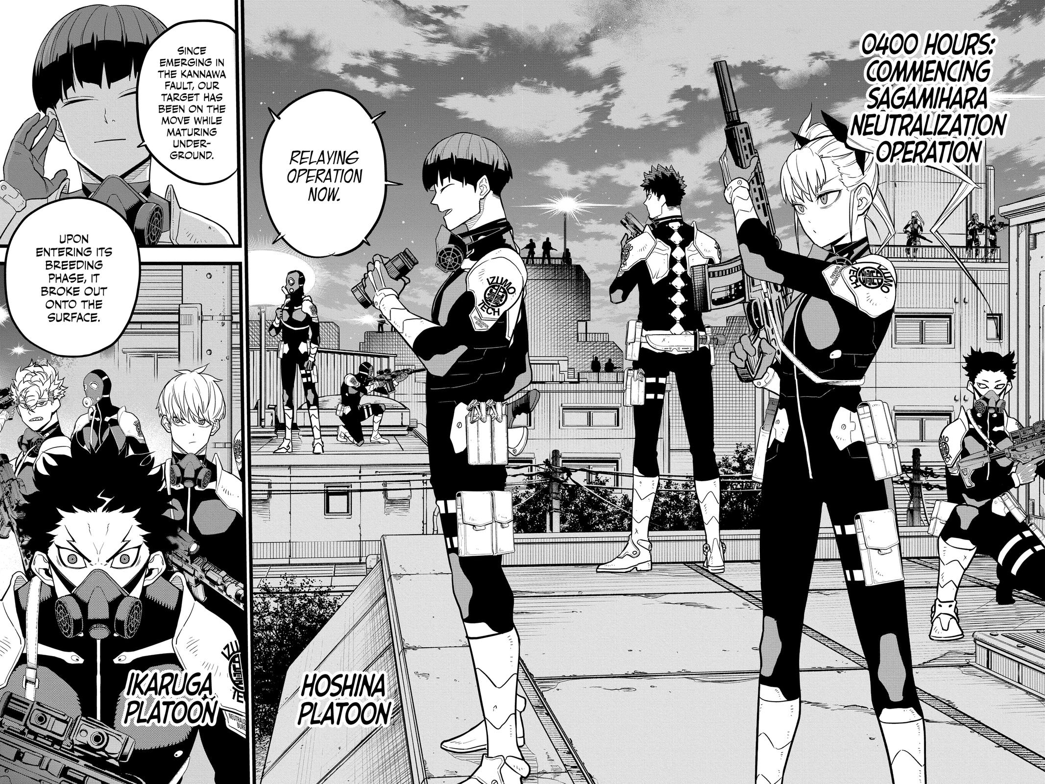 Kaiju No. 8 Manga Chapter 12