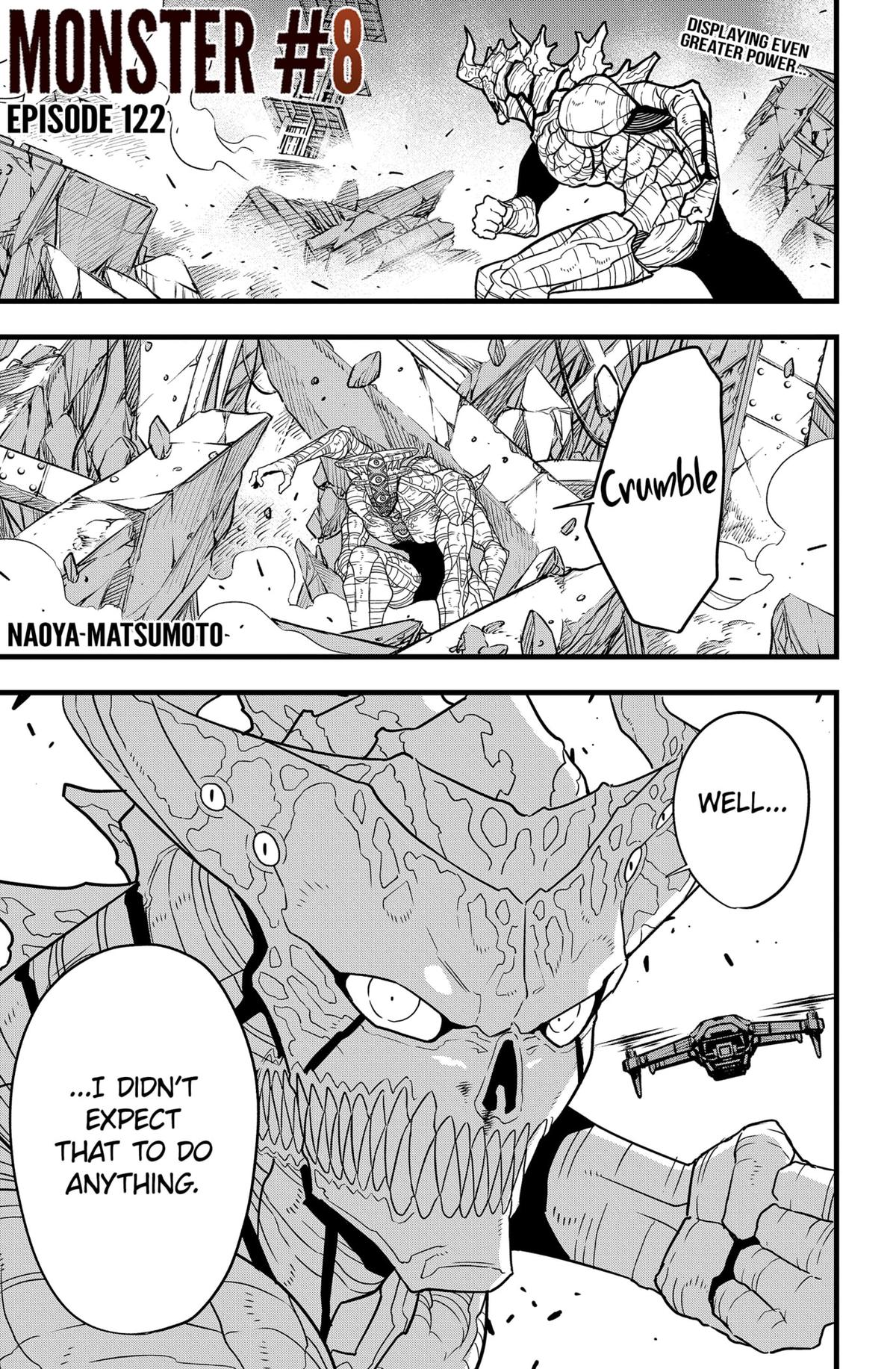 Kaiju No. 8 Manga Chapter 122