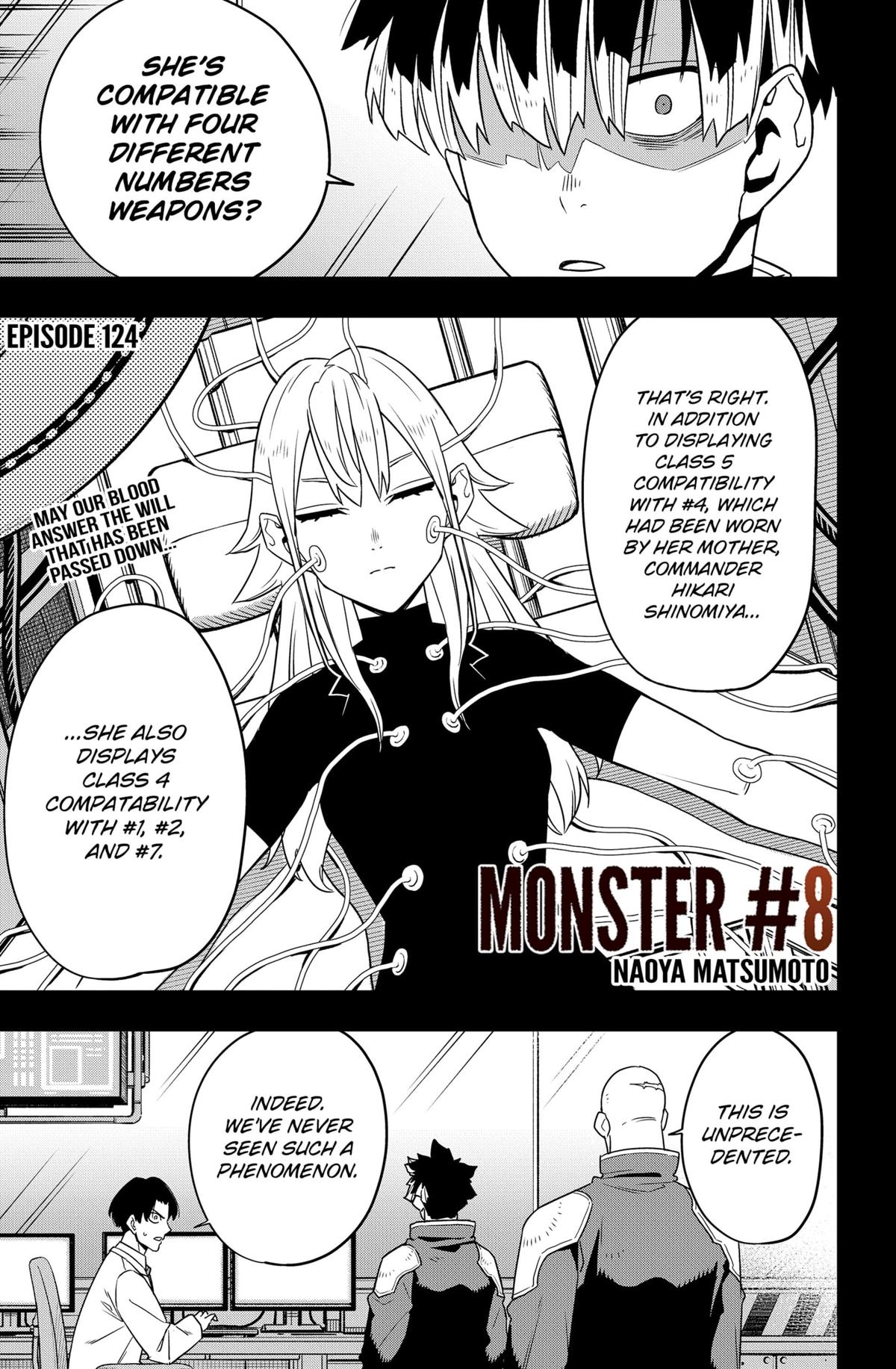 Kaiju No. 8 Manga Chapter 124