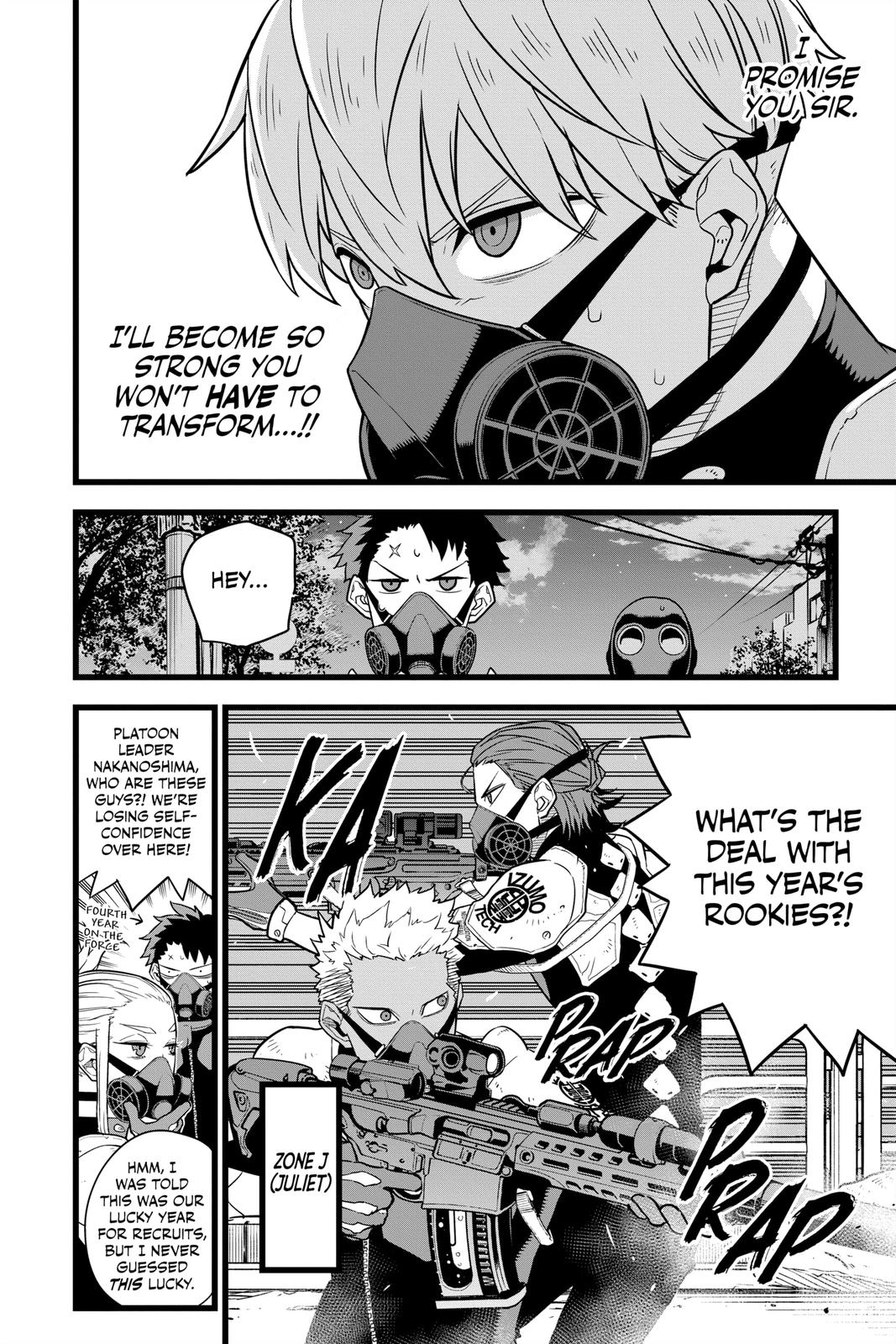 Kaiju No. 8 Manga Chapter 13