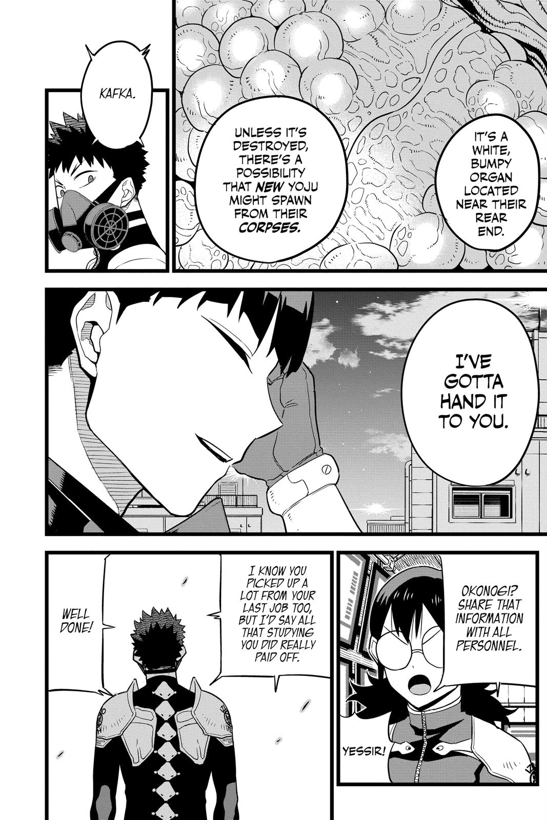 Kaiju No. 8 Manga Chapter 13