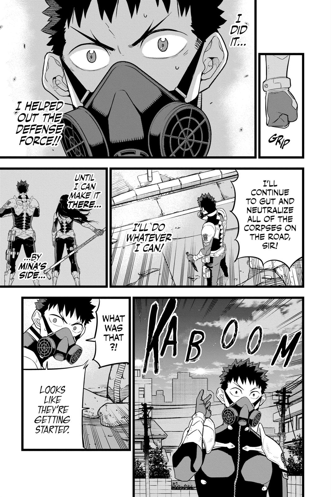 Kaiju No. 8 Manga Chapter 13