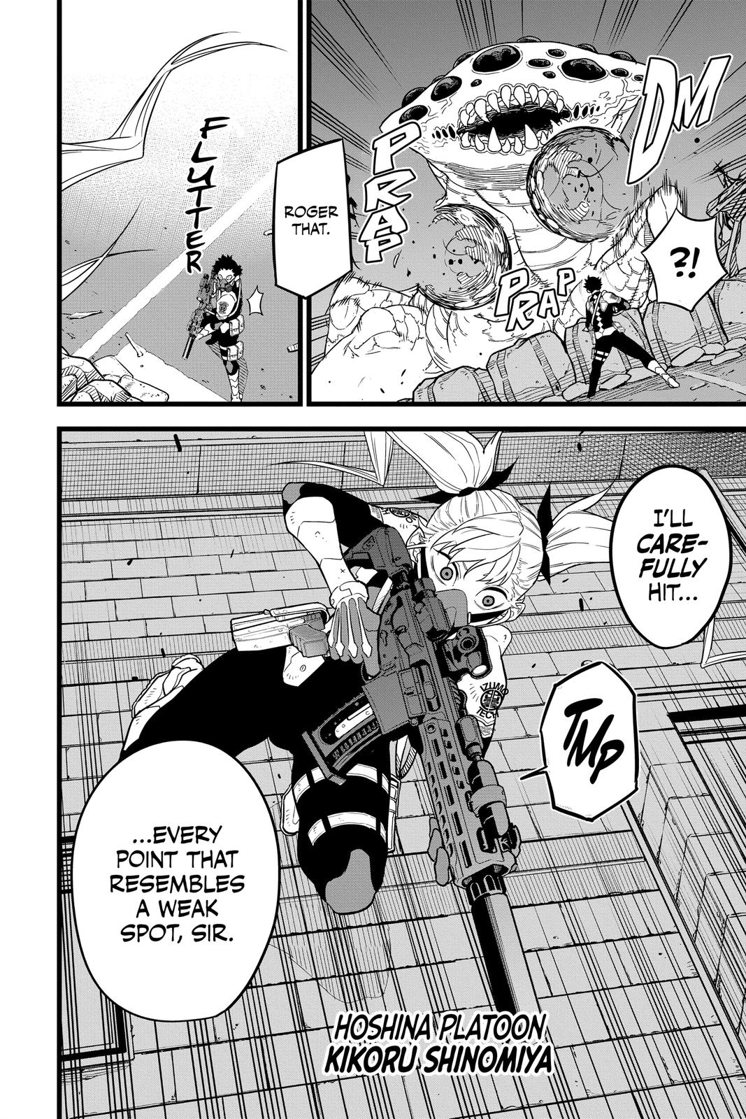 Kaiju No. 8 Manga Chapter 13