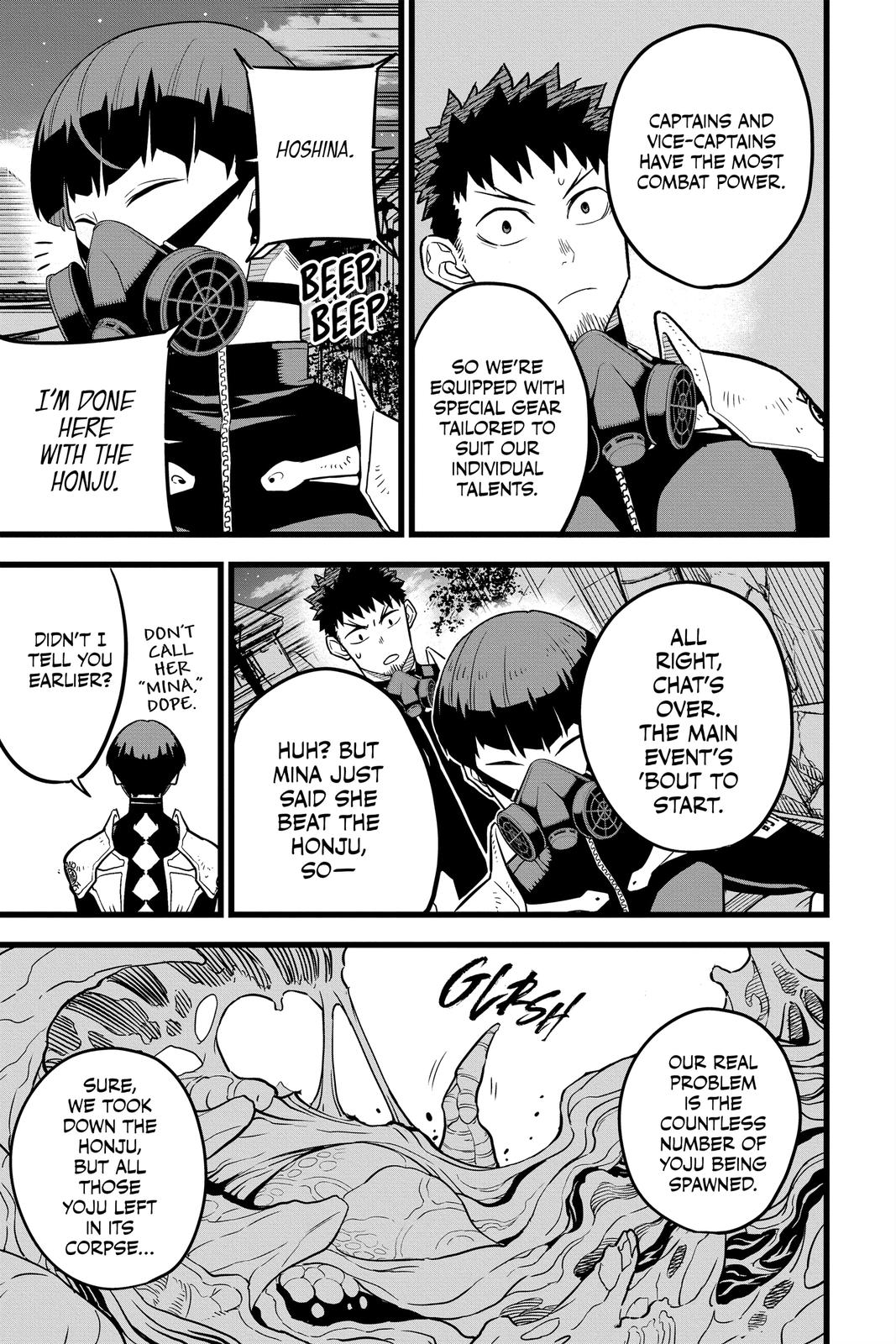 Kaiju No. 8 Manga Chapter 14