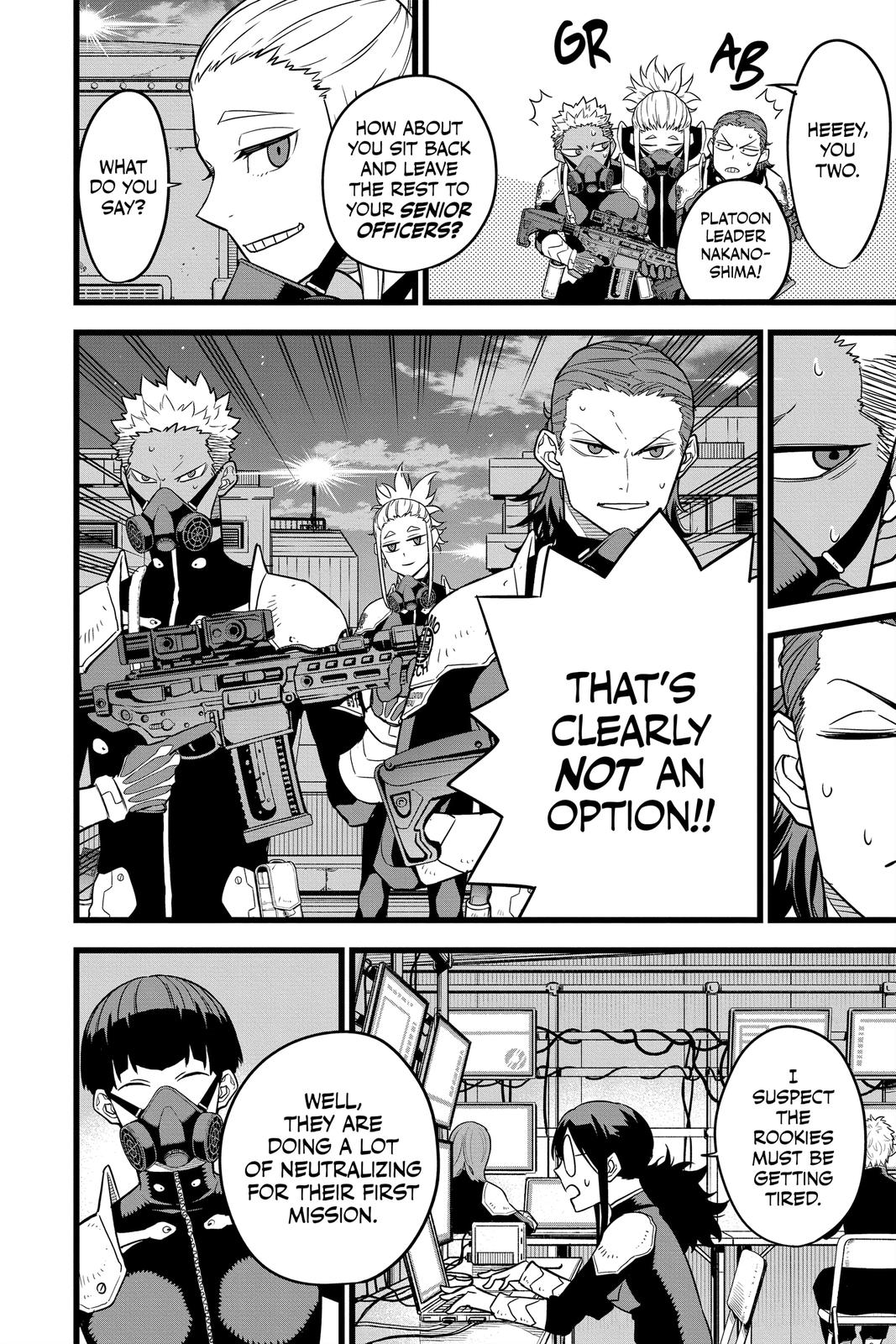 Kaiju No. 8 Manga Chapter 14