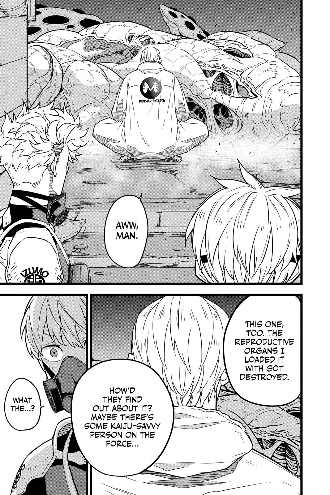 Kaiju No. 8 Manga Chapter 14