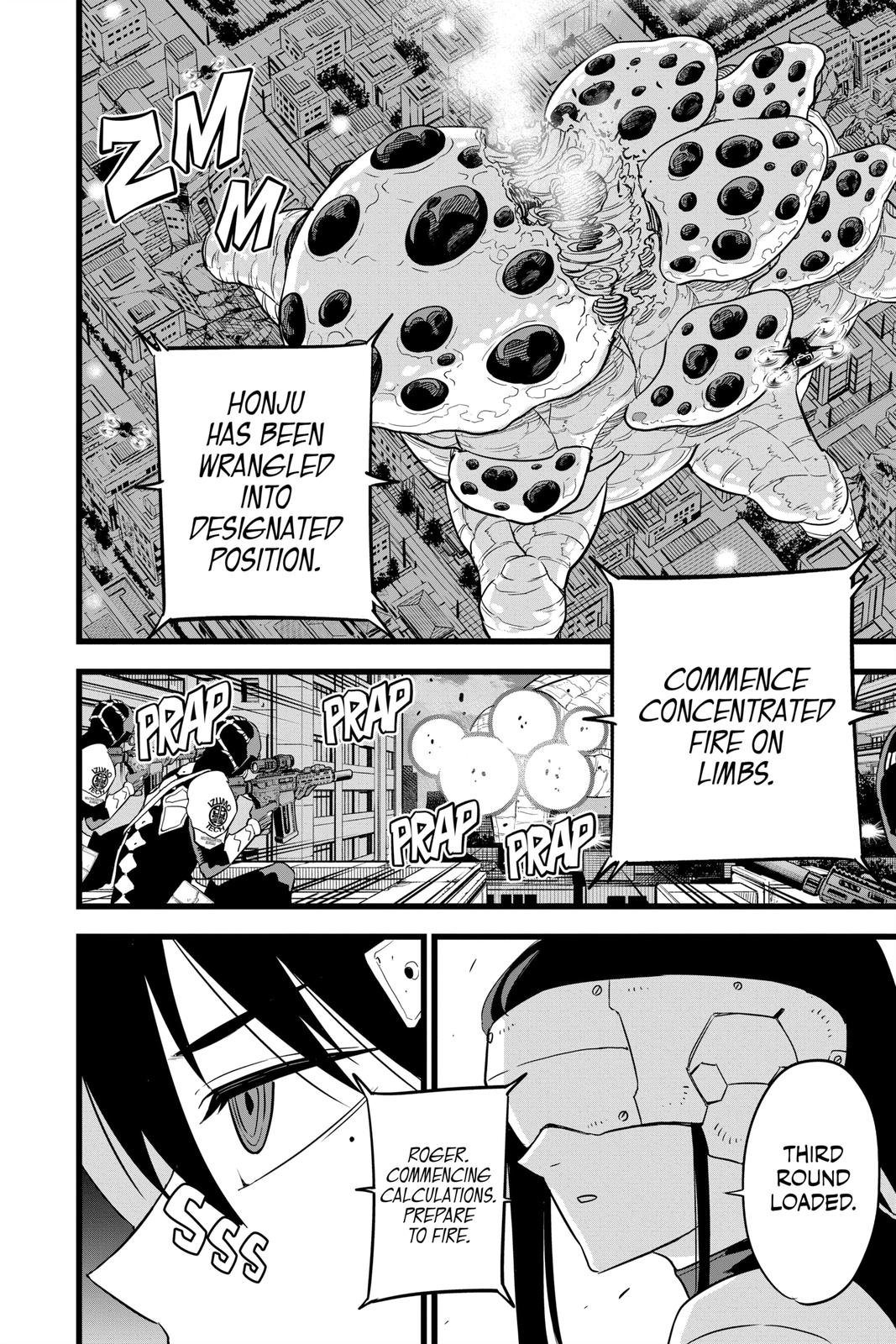 Kaiju No. 8 Manga Chapter 14