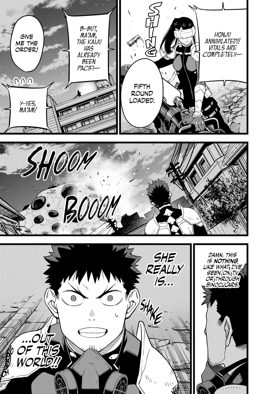 Kaiju No. 8 Manga Chapter 14