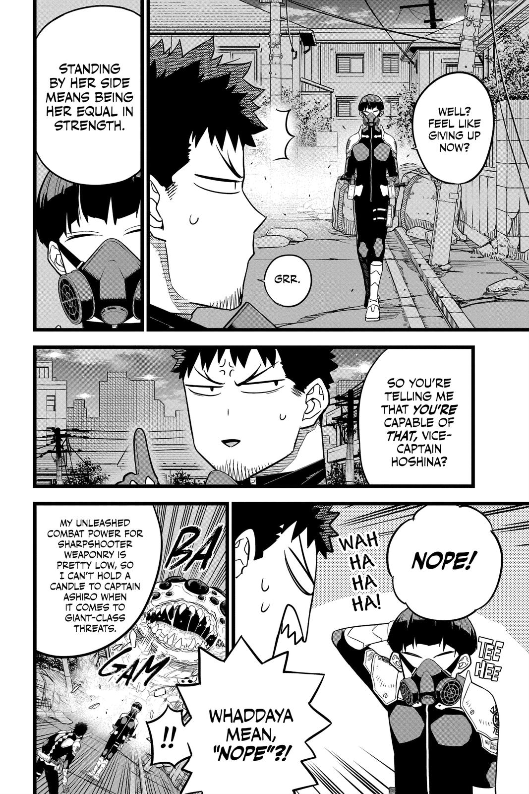 Kaiju No. 8 Manga Chapter 14