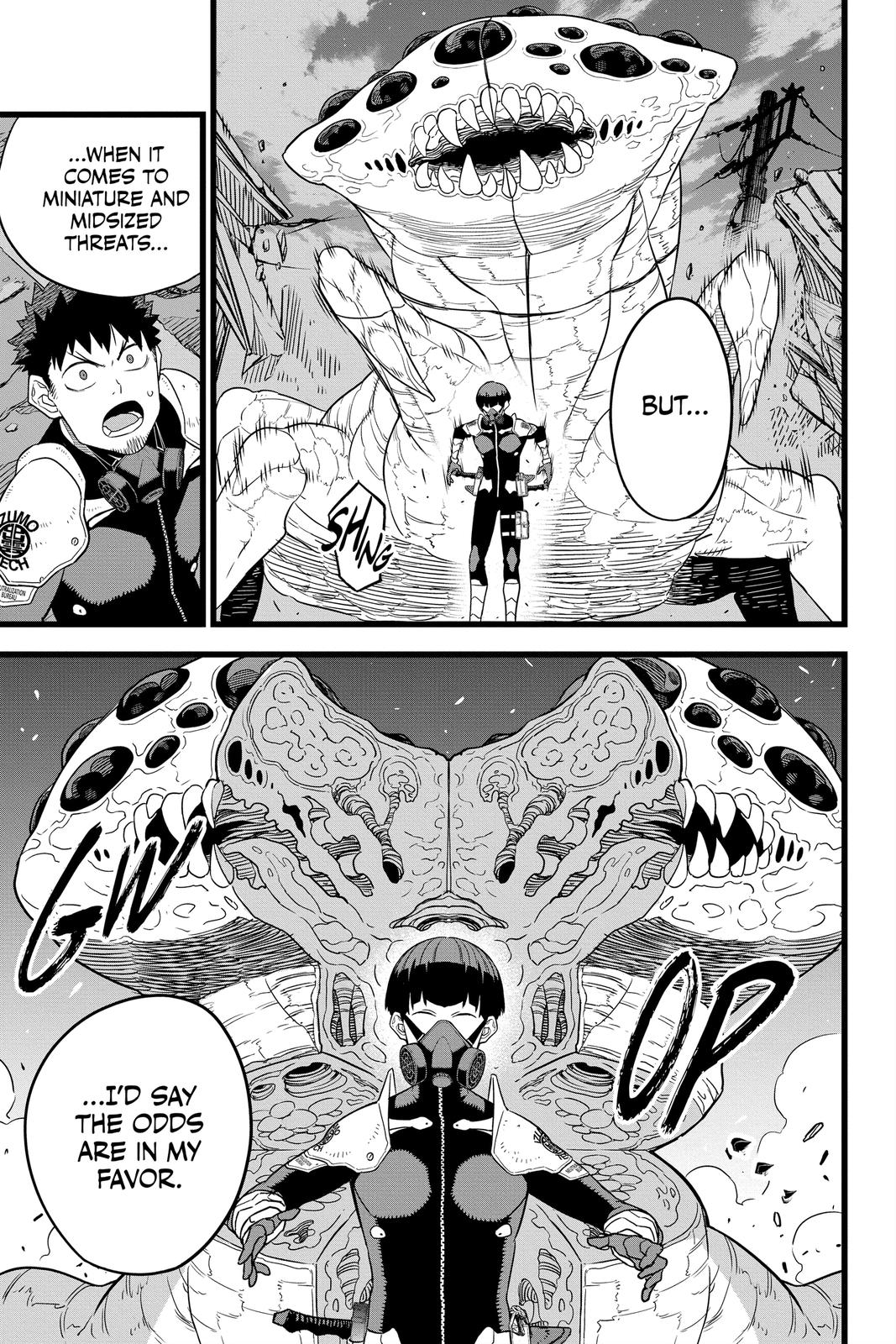 Kaiju No. 8 Manga Chapter 14