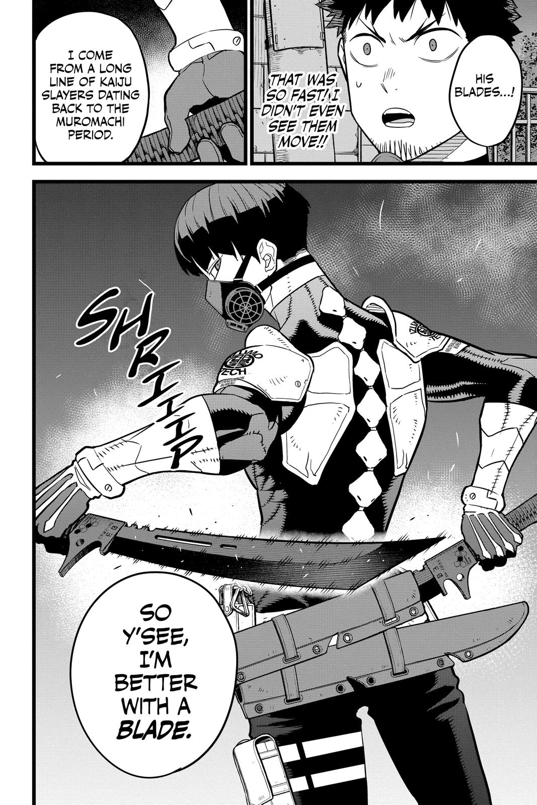 Kaiju No. 8 Manga Chapter 14