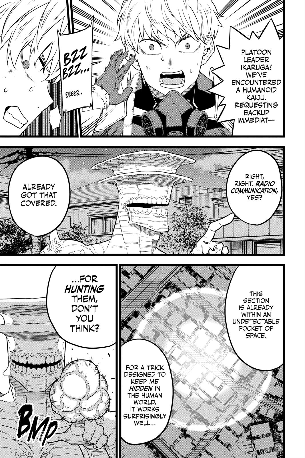 Kaiju No. 8 Manga Chapter 15