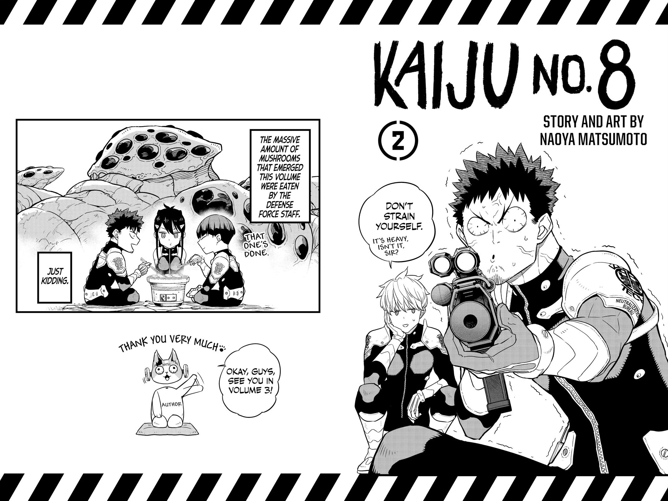Kaiju No. 8 Manga Chapter 17