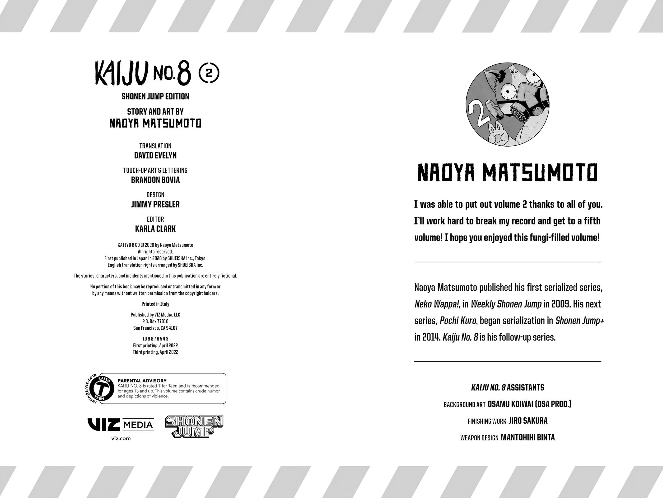Kaiju No. 8 Manga Chapter 17