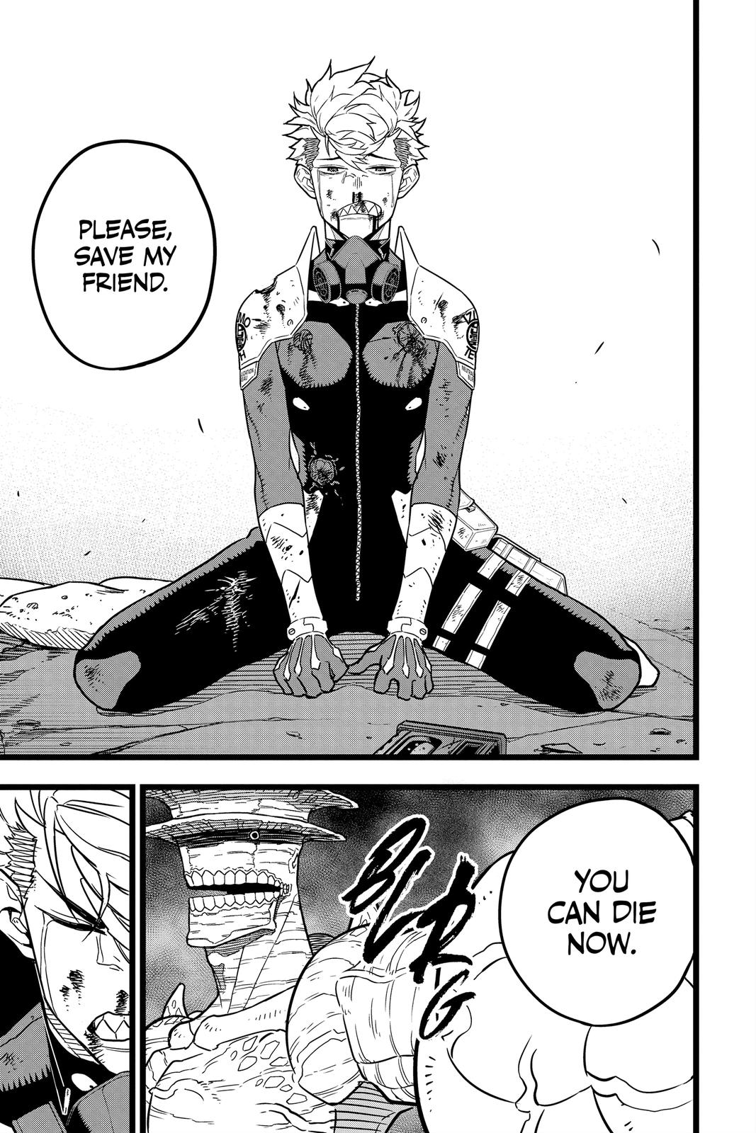 Kaiju No. 8 Manga Chapter 17