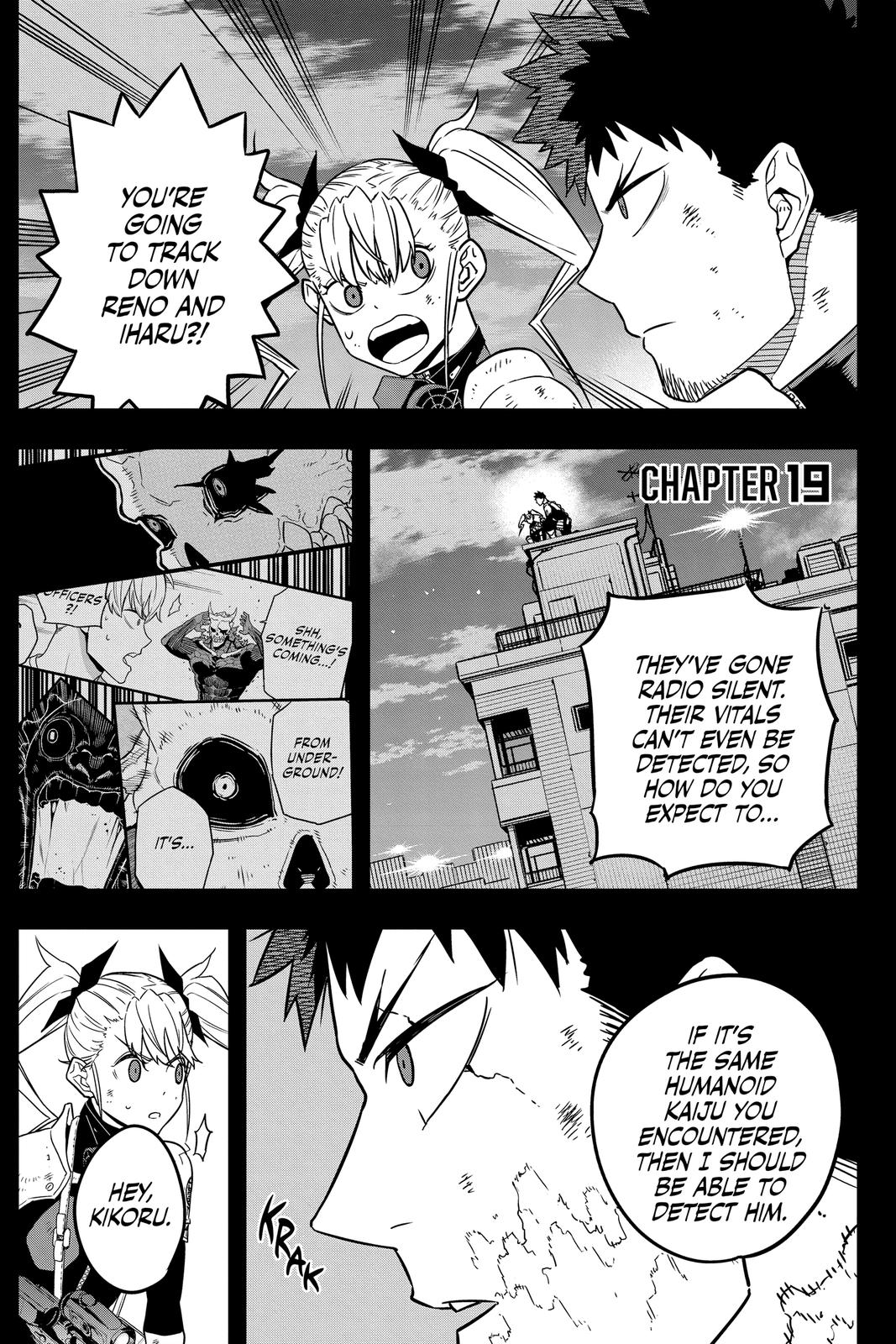 Kaiju No. 8 Manga Chapter 19