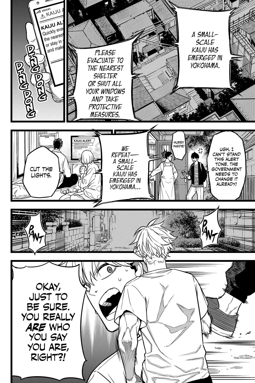 Kaiju No. 8 Manga Chapter 2