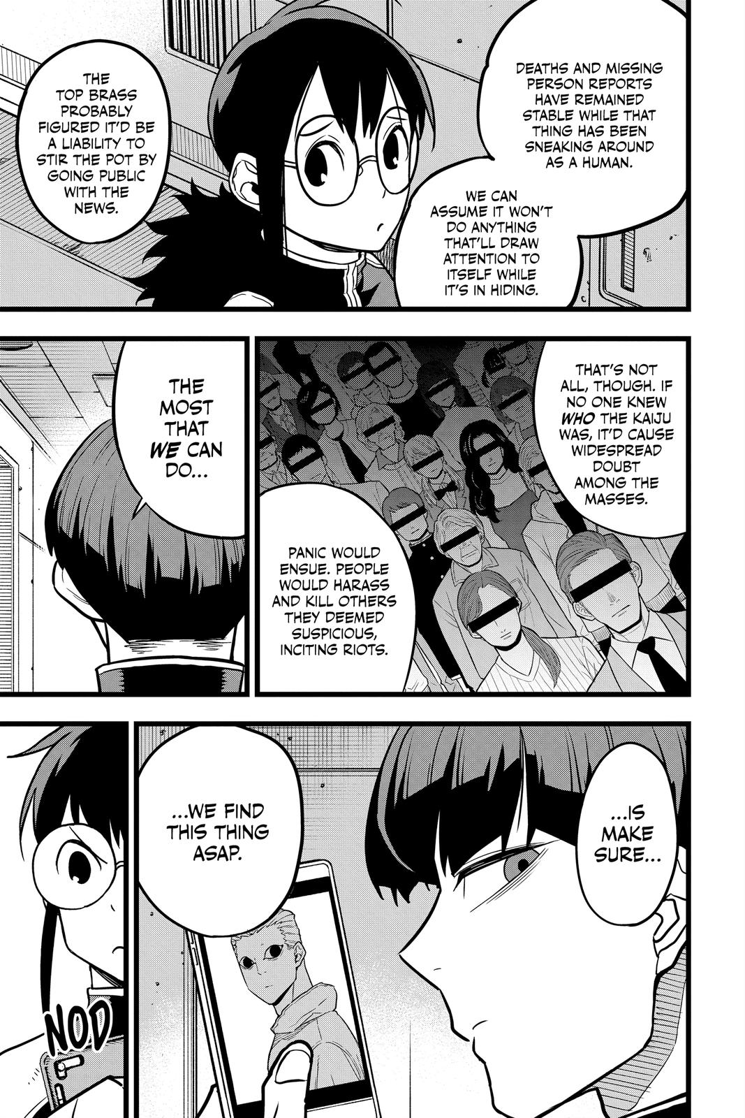 Kaiju No. 8 Manga Chapter 21