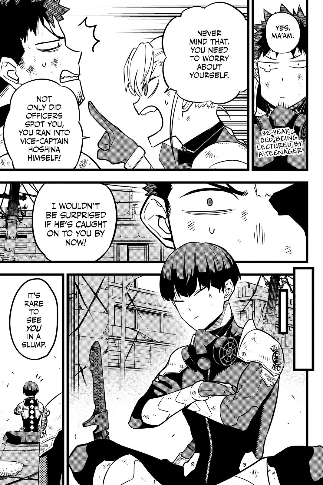 Kaiju No. 8 Manga Chapter 21