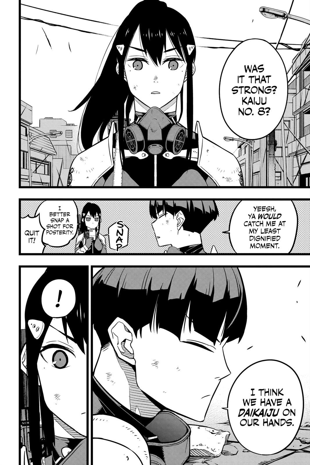 Kaiju No. 8 Manga Chapter 21