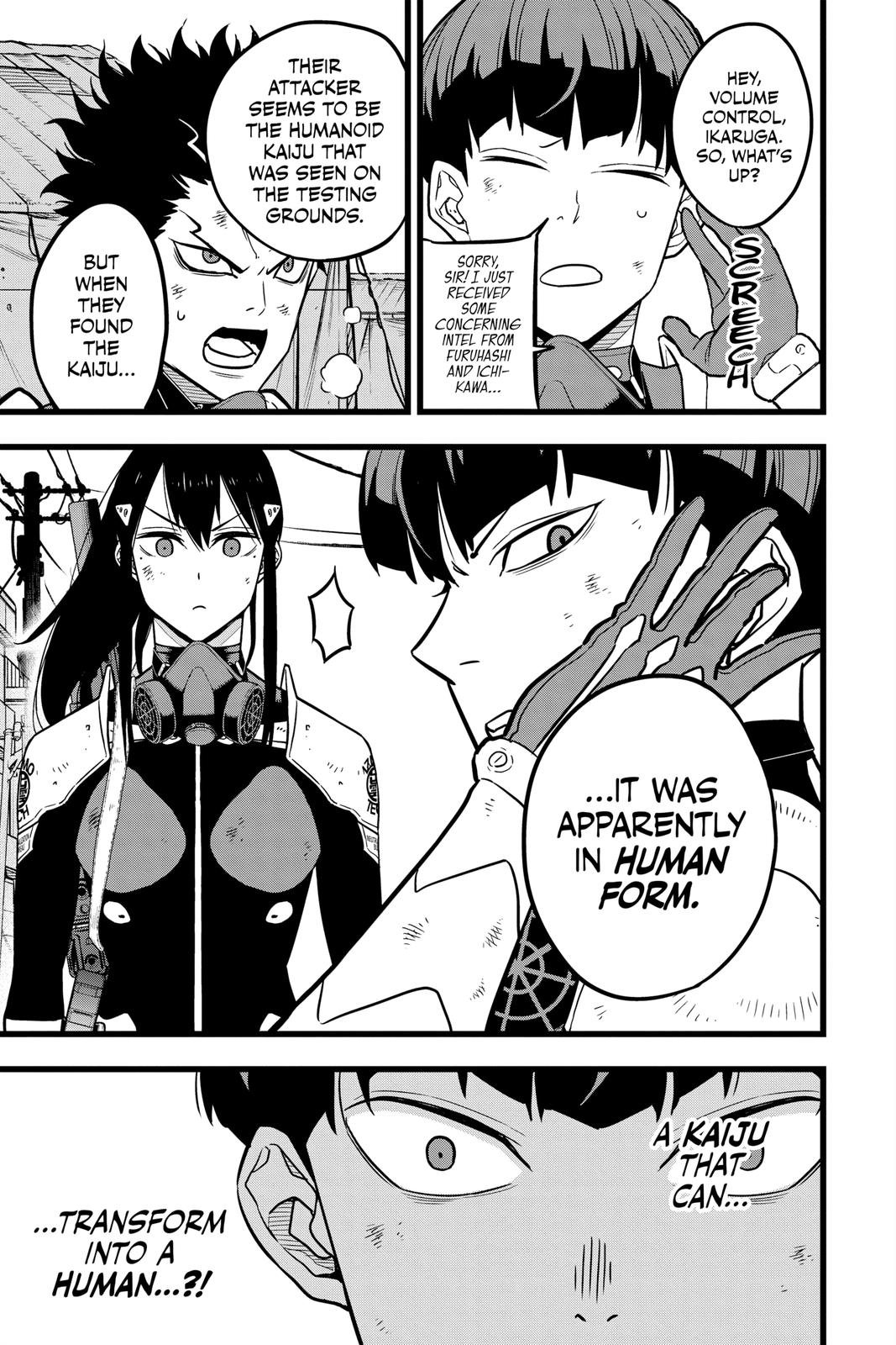 Kaiju No. 8 Manga Chapter 21